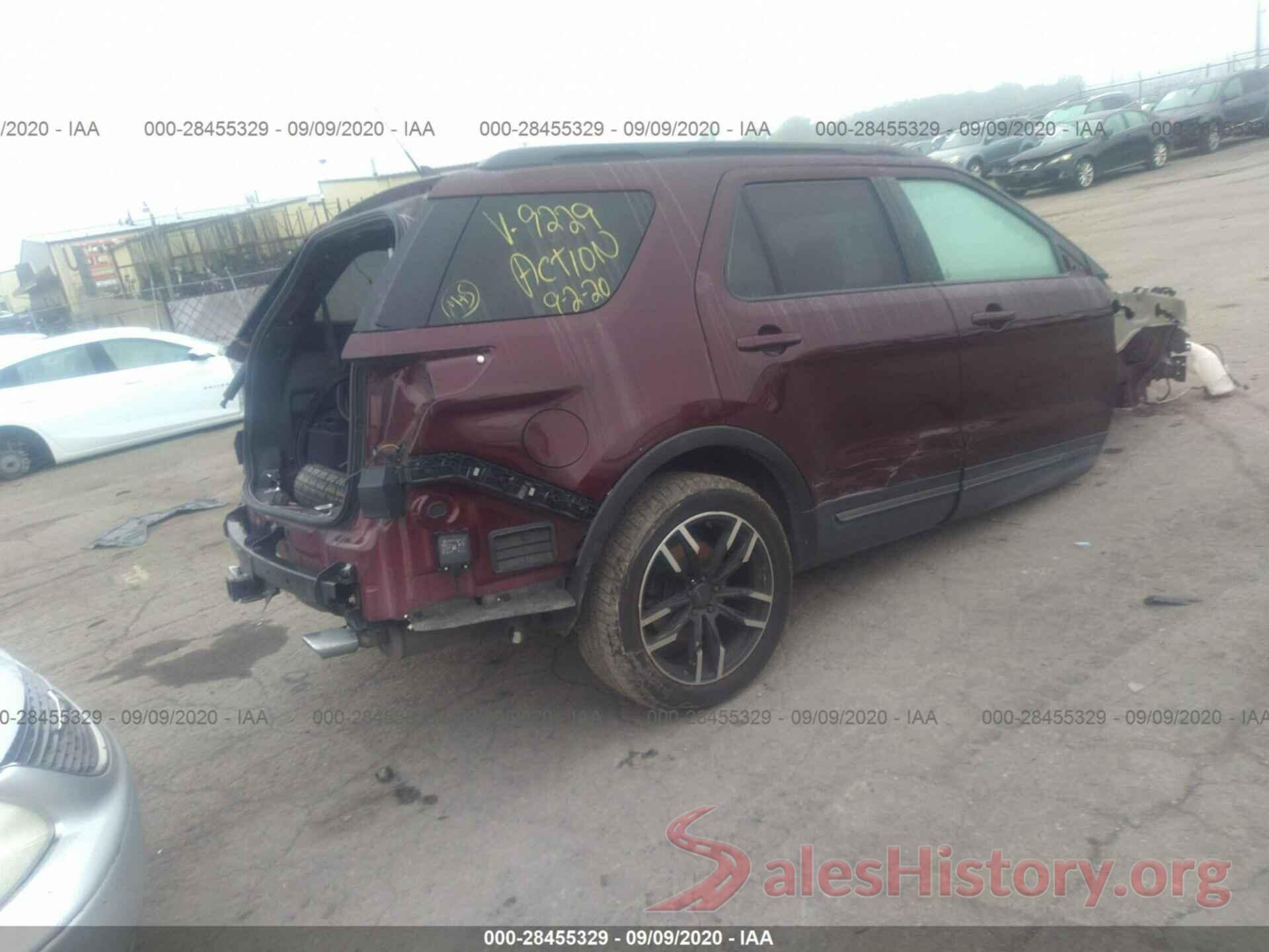 1FM5K7D87KGA39229 2019 FORD EXPLORER