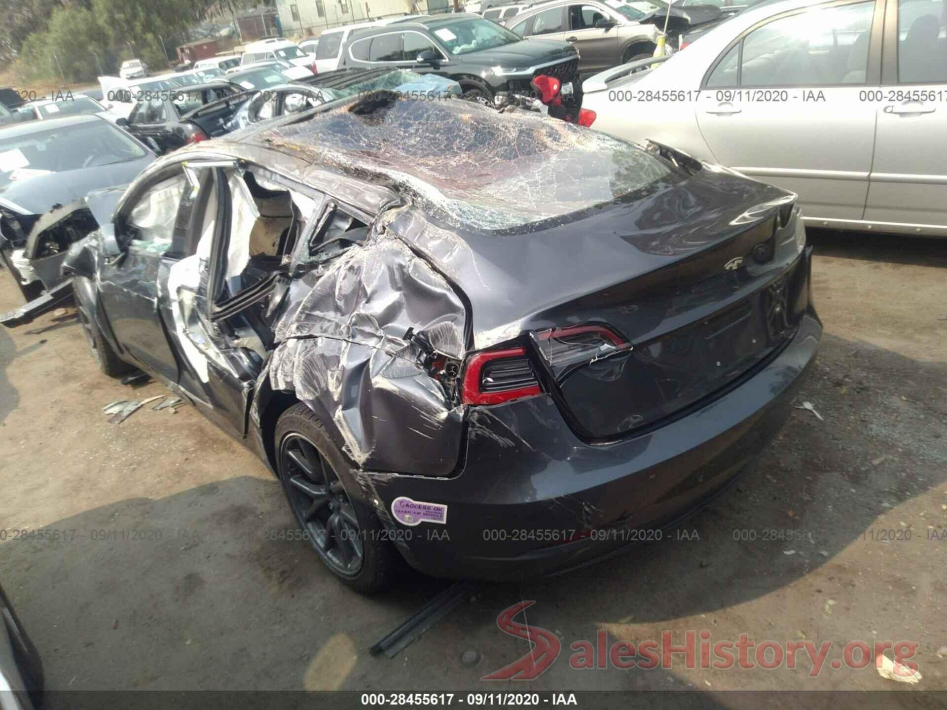 5YJ3E1EA7JF025650 2018 TESLA MODEL 3