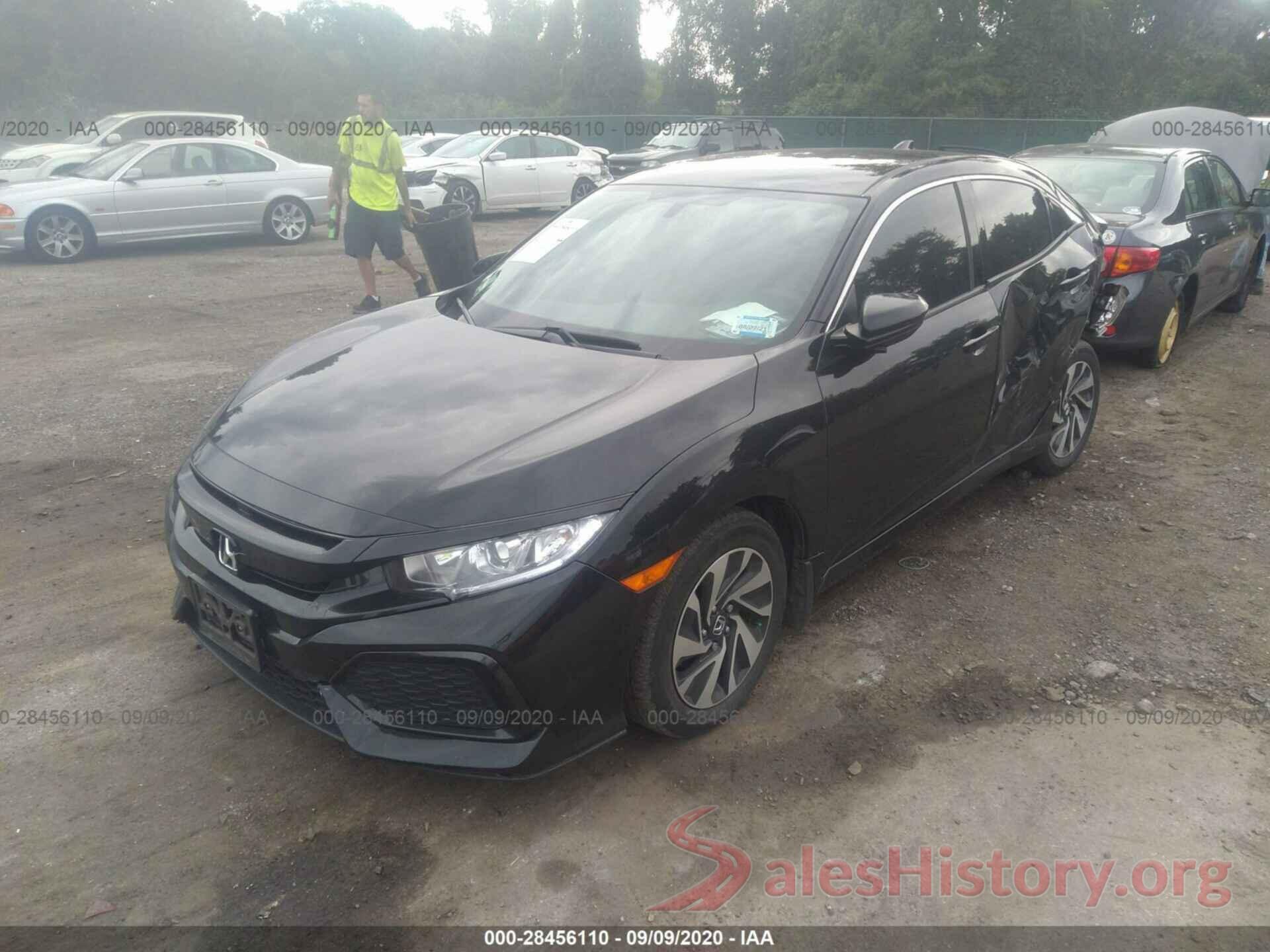 SHHFK7H25JU413424 2018 HONDA CIVIC HATCHBACK