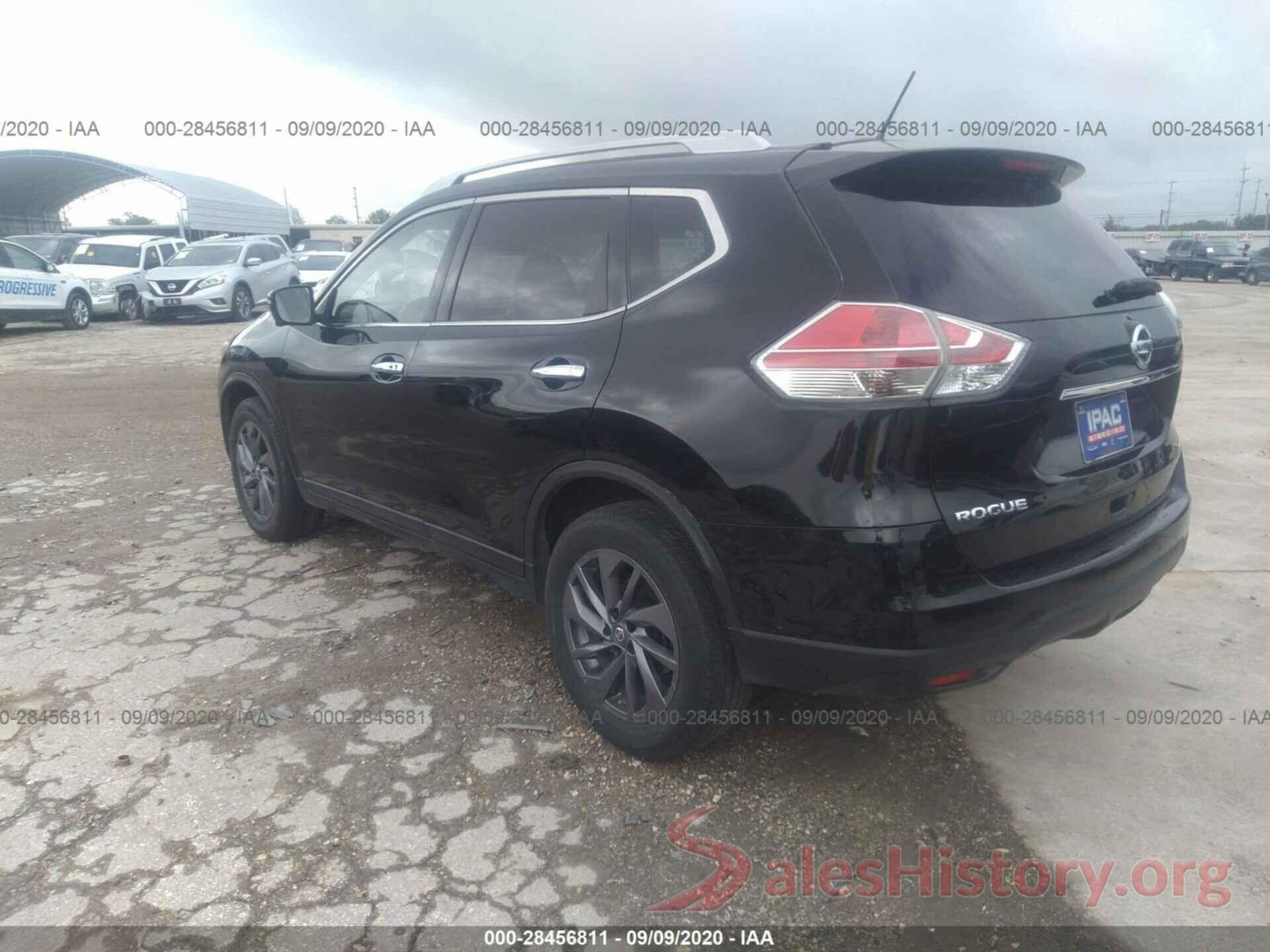 5N1AT2MV8GC777852 2016 NISSAN ROGUE