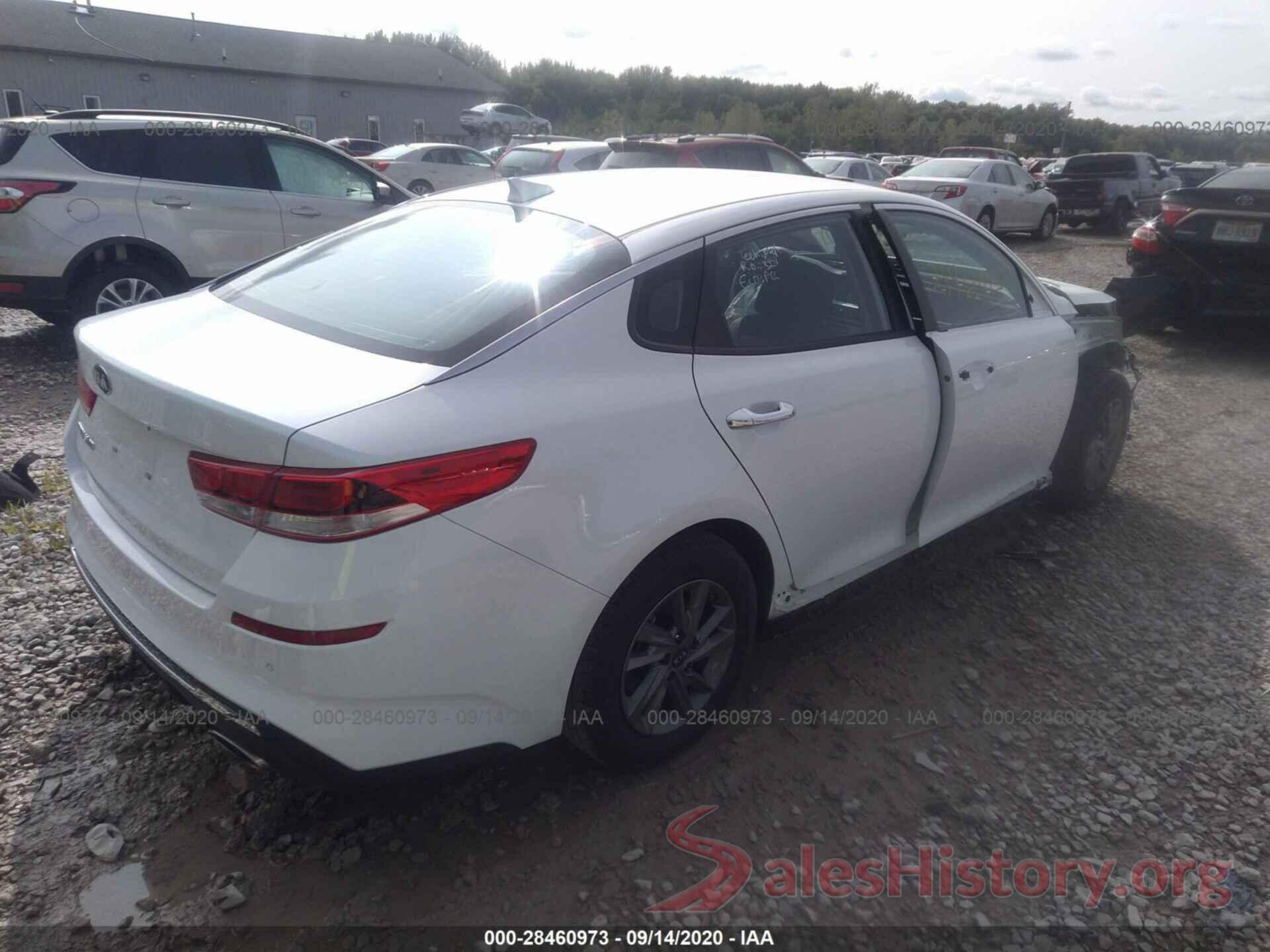 5XXGT4L30LG445098 2020 KIA OPTIMA