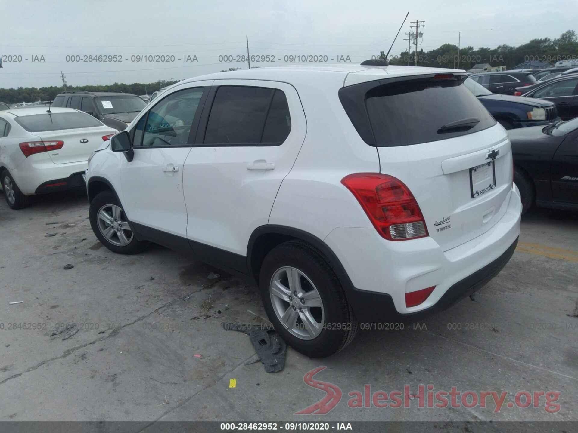 KL7CJKSB3LB086026 2020 CHEVROLET TRAX