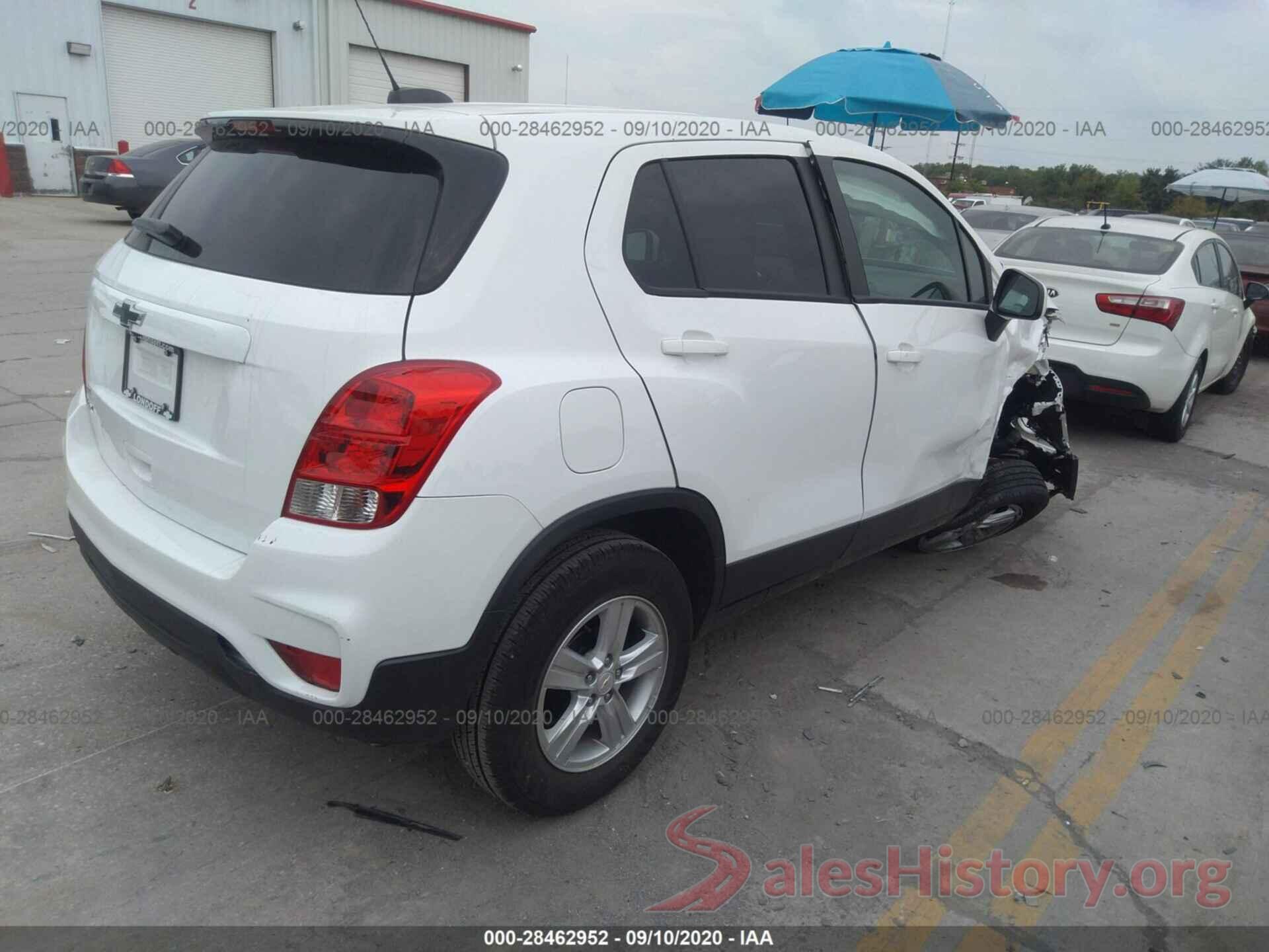 KL7CJKSB3LB086026 2020 CHEVROLET TRAX