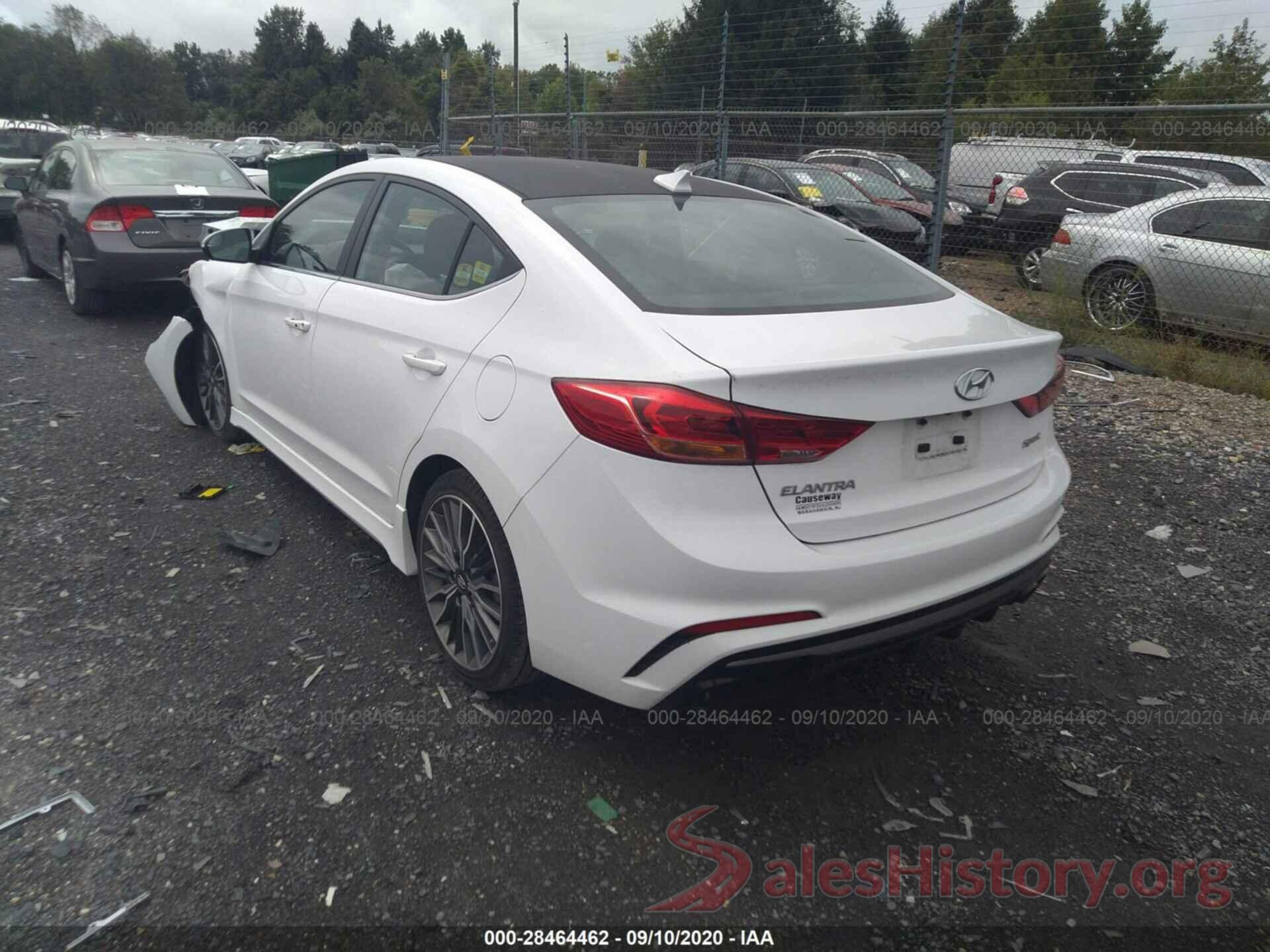 KMHD04LB1HU365423 2017 HYUNDAI ELANTRA