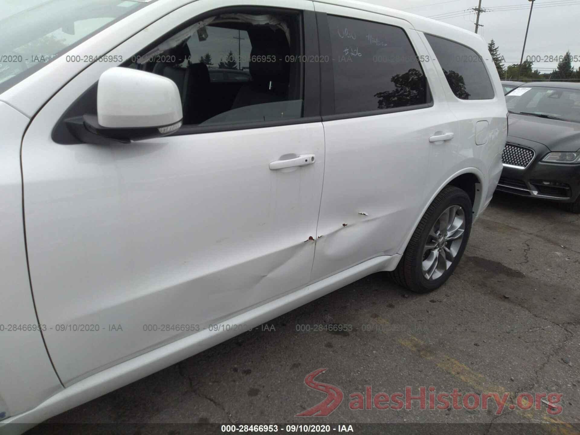 1C4RDJDG6LC308026 2020 DODGE DURANGO