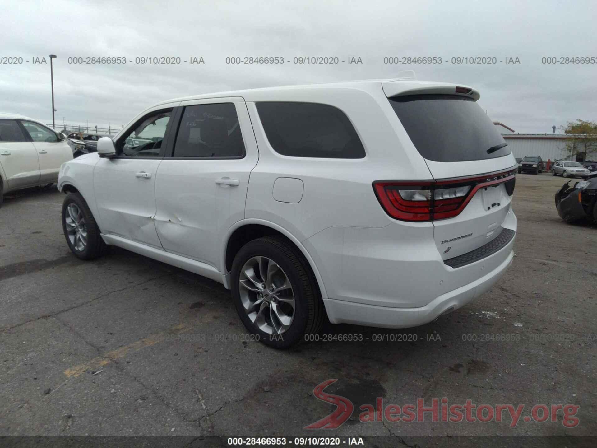 1C4RDJDG6LC308026 2020 DODGE DURANGO