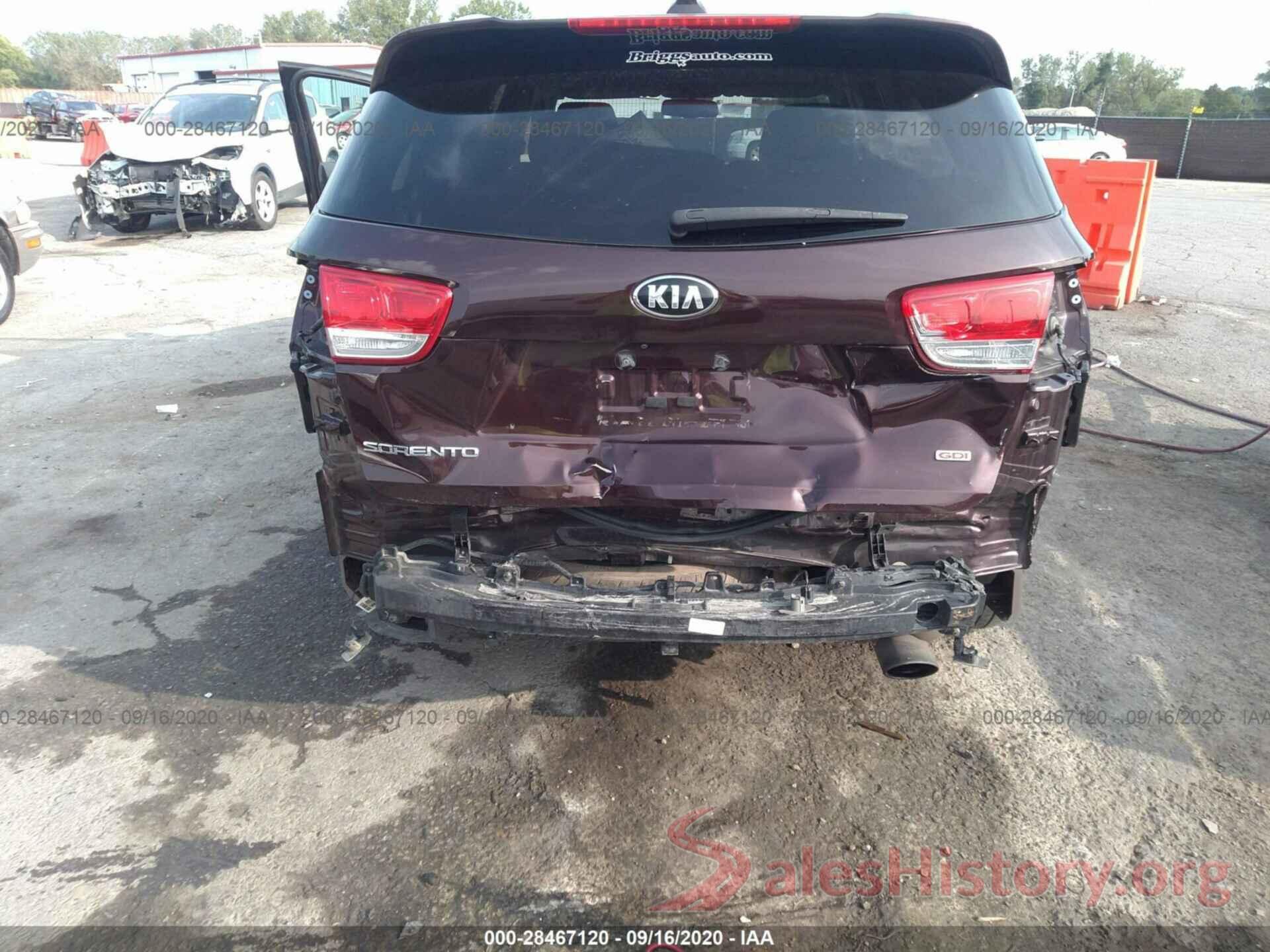 5XYPG4A37GG077611 2016 KIA SORENTO