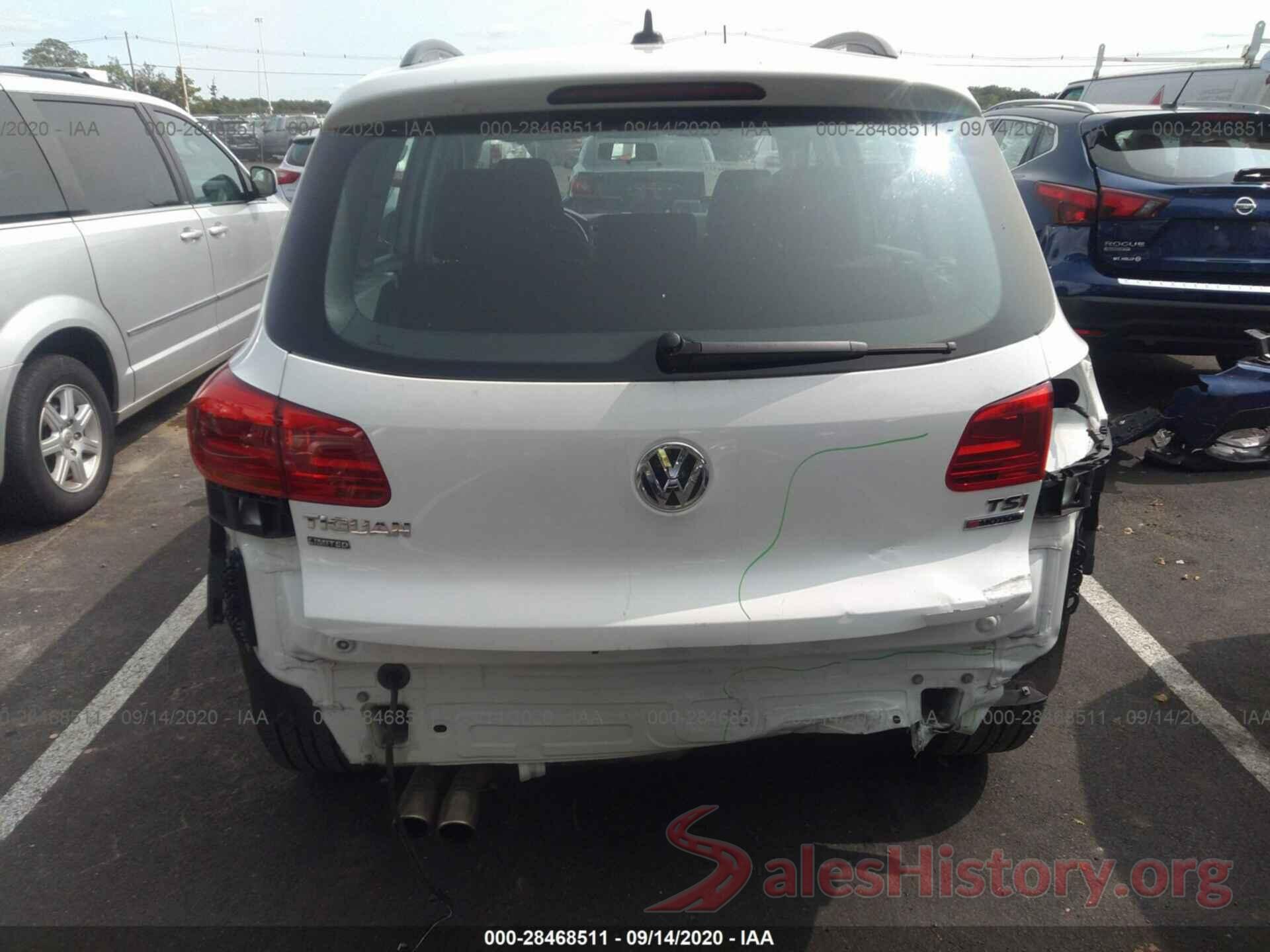 WVGBV7AX5HK054470 2017 VOLKSWAGEN TIGUAN