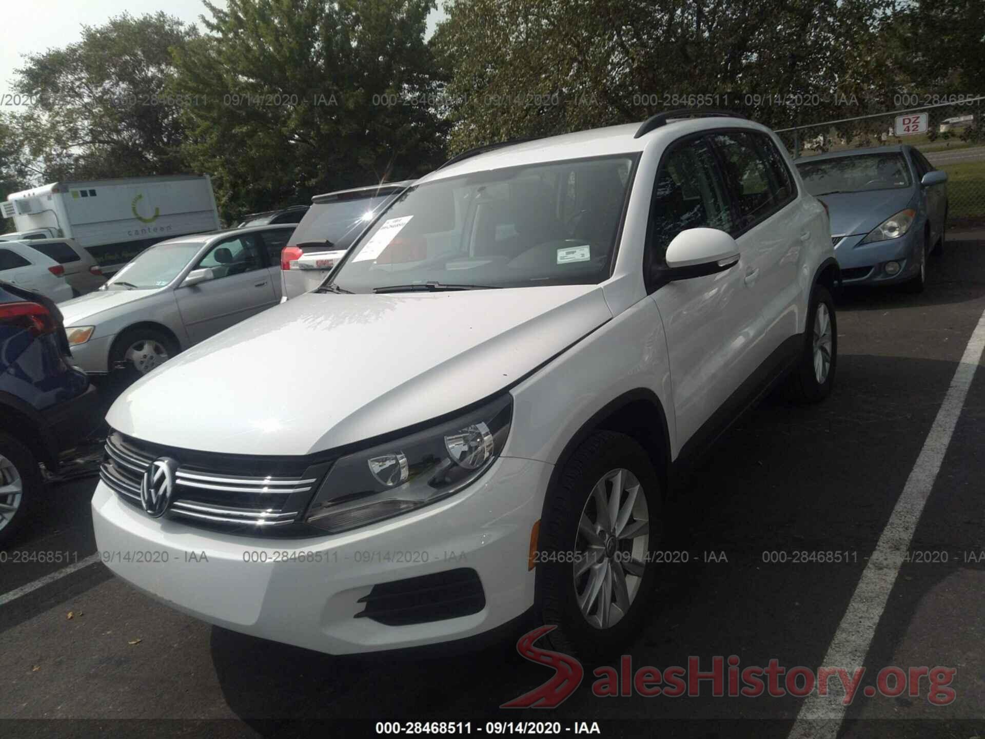 WVGBV7AX5HK054470 2017 VOLKSWAGEN TIGUAN