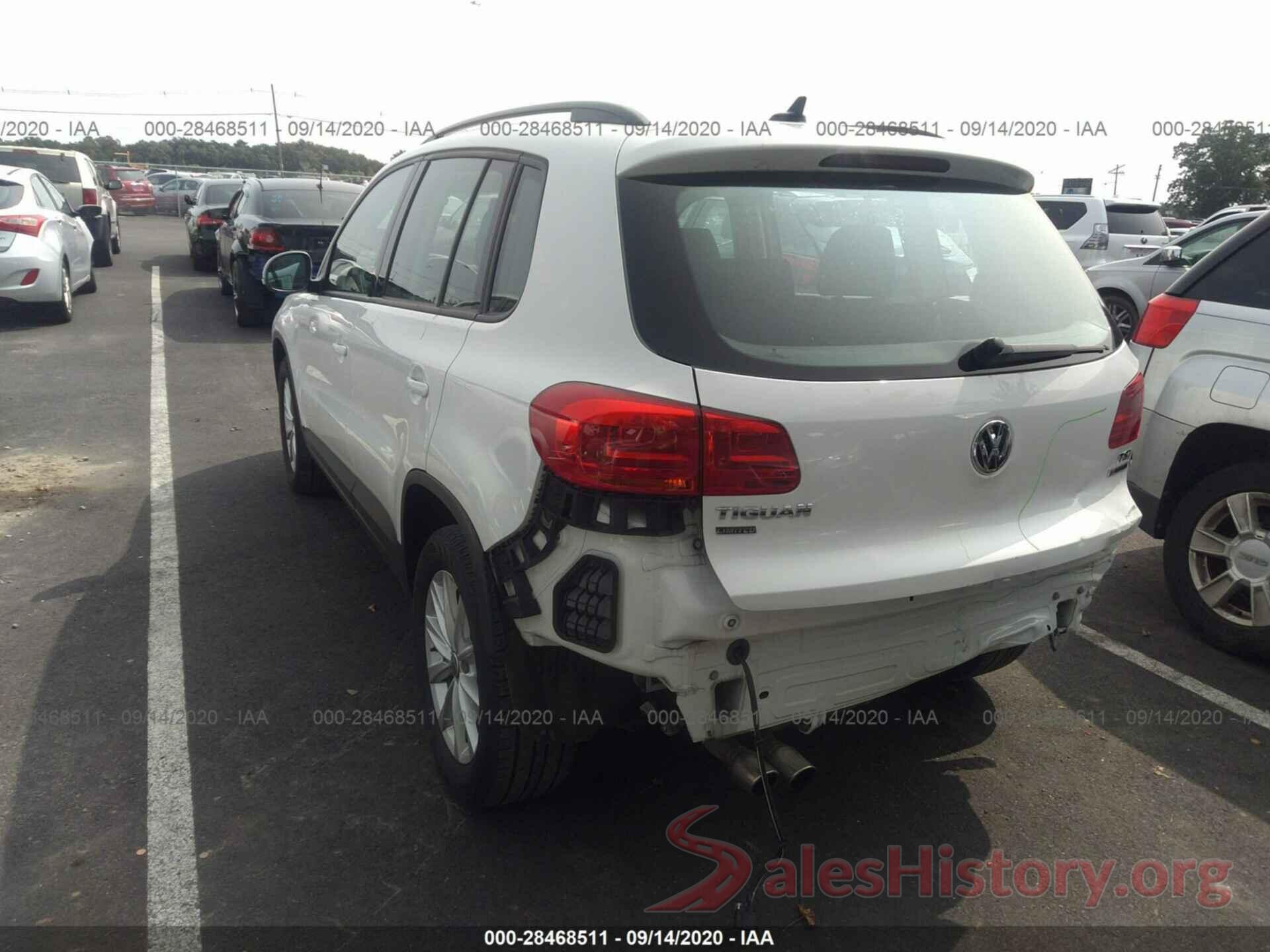 WVGBV7AX5HK054470 2017 VOLKSWAGEN TIGUAN