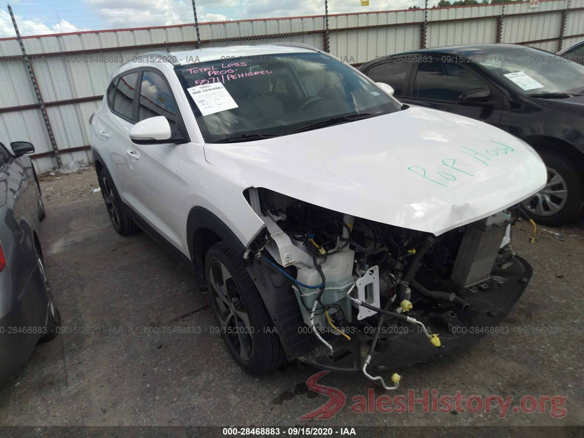 KM8J33A29GU248050 2016 HYUNDAI TUCSON