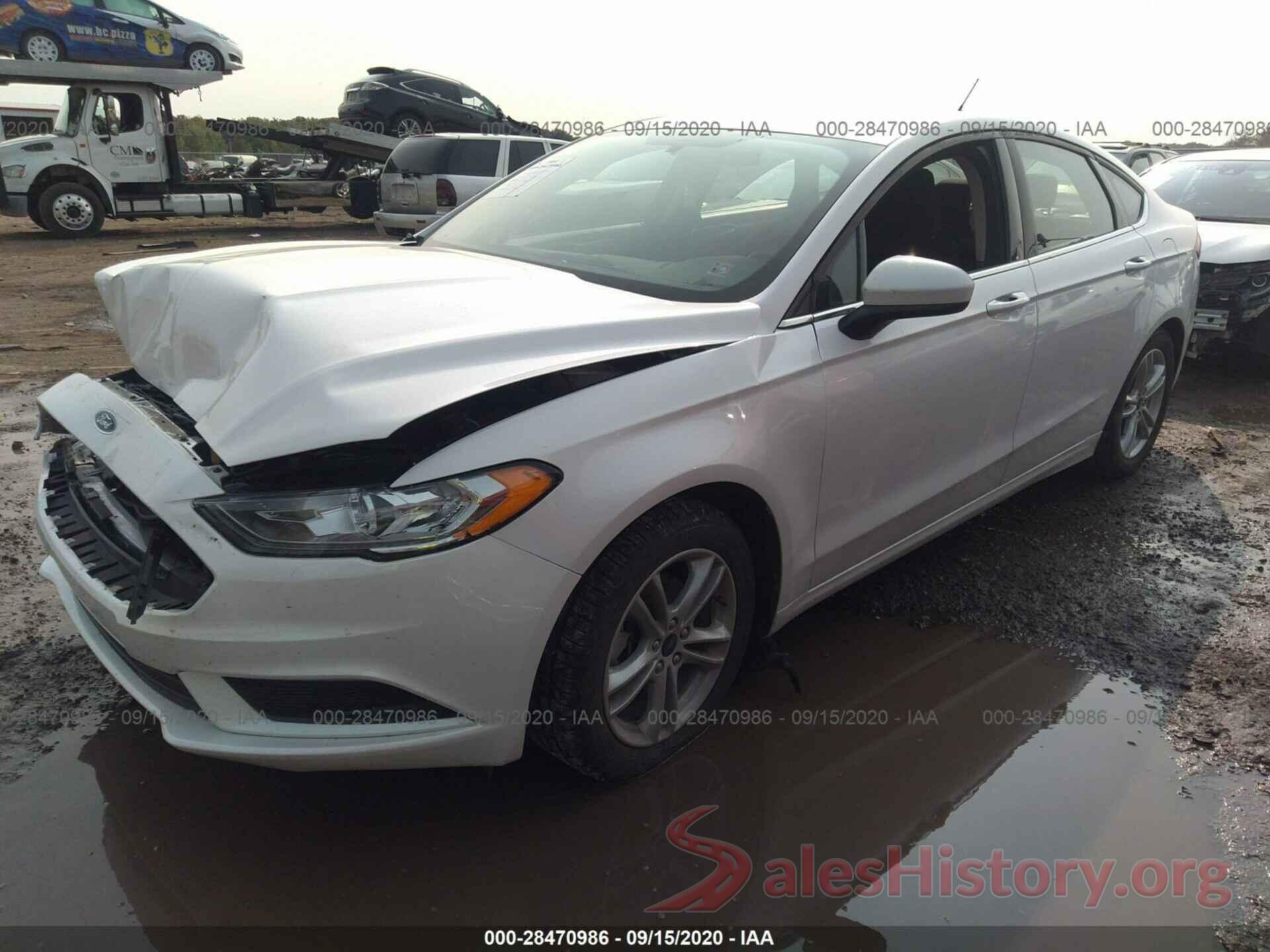 3FA6P0HDXJR256313 2018 FORD FUSION