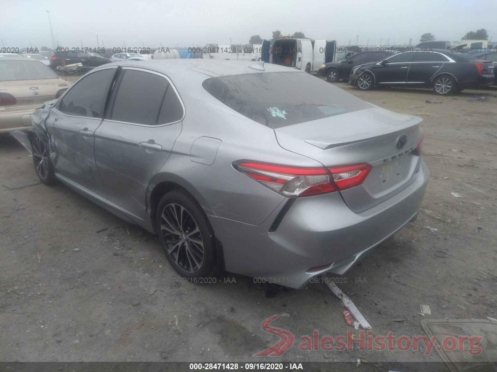 4T1B11HK7KU847235 2019 TOYOTA CAMRY