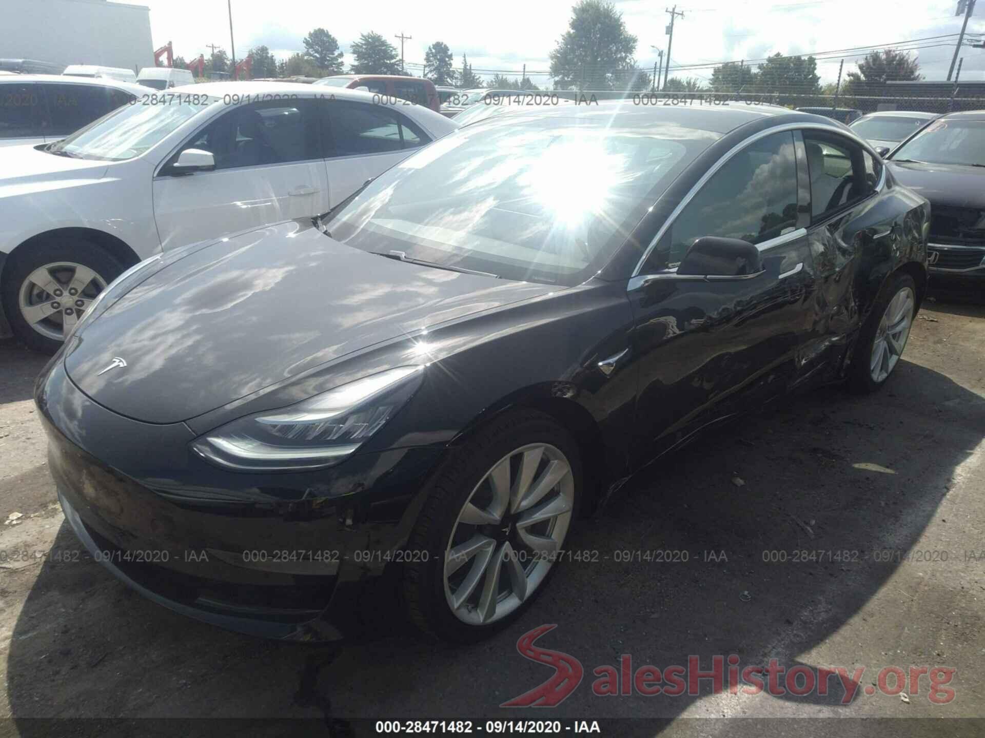 5YJ3E1EA2JF177934 2018 TESLA MODEL 3