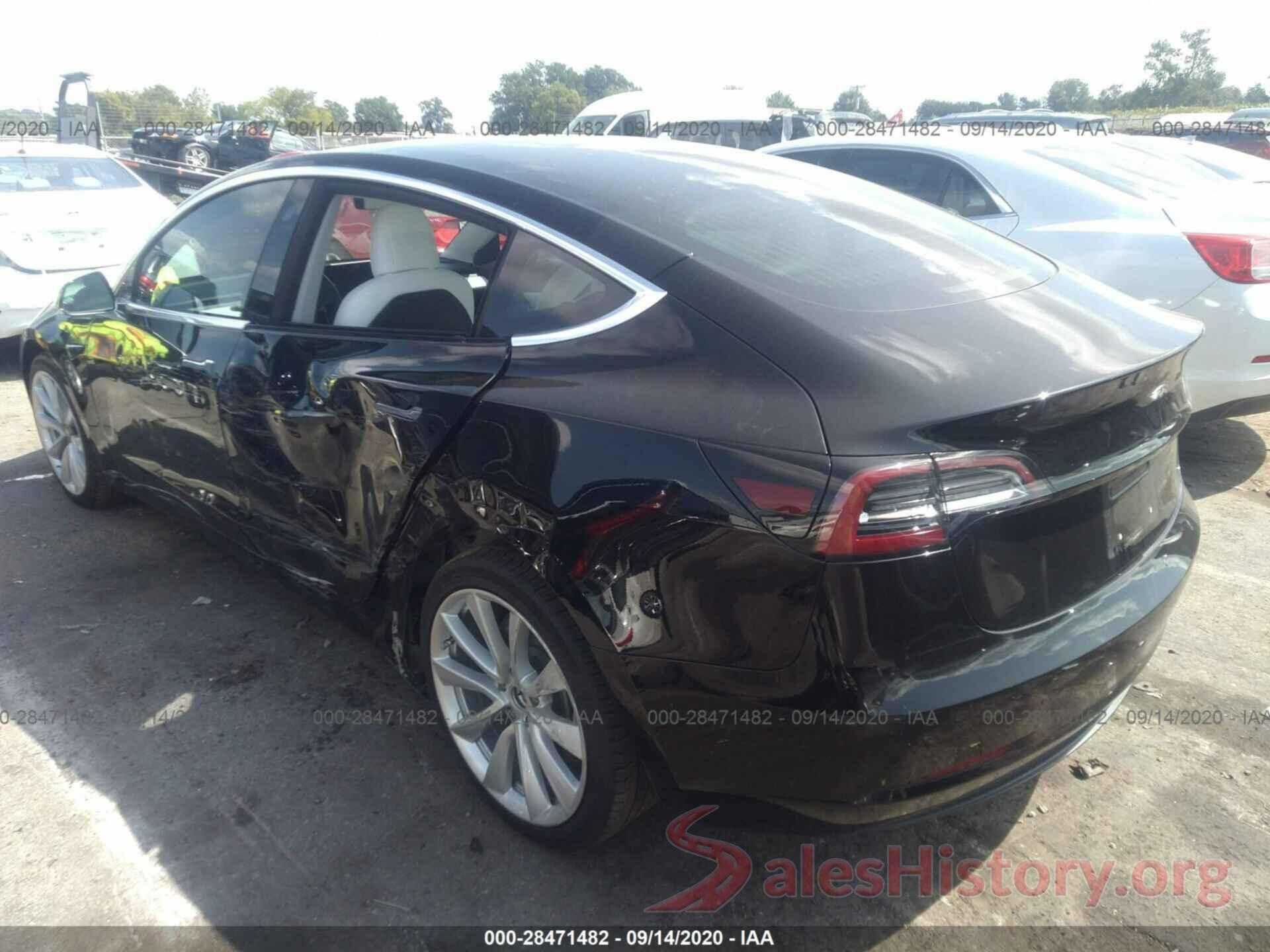 5YJ3E1EA2JF177934 2018 TESLA MODEL 3