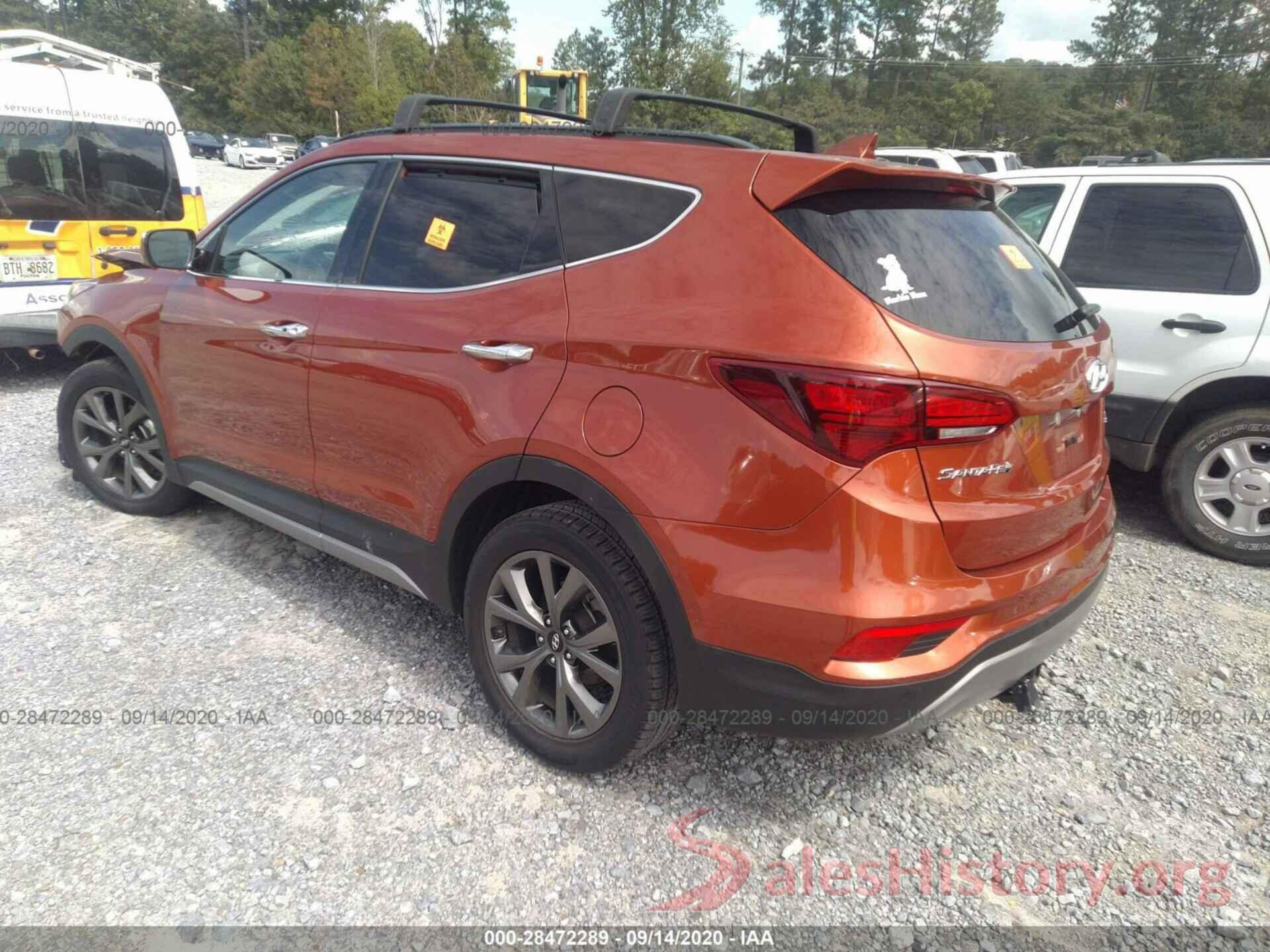 5XYZW4LA8JG509041 2018 HYUNDAI SANTA FE SPORT