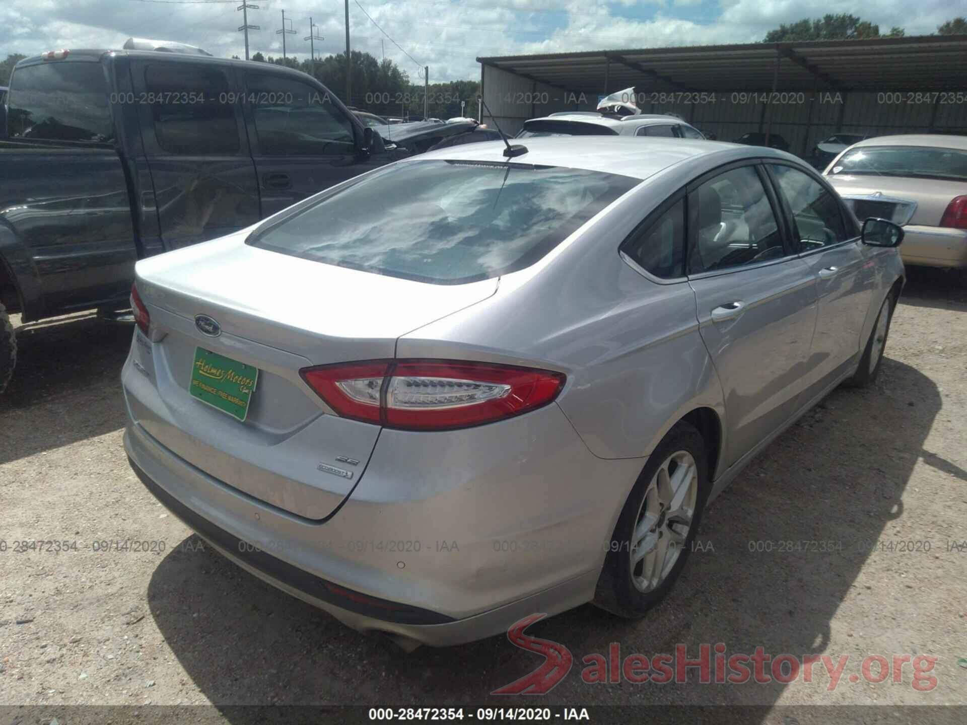 3FA6P0HD8GR333415 2016 FORD FUSION