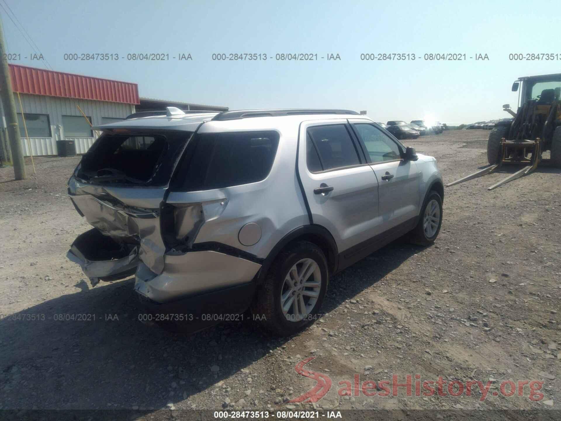 1FM5K7B88HGD78173 2017 FORD EXPLORER