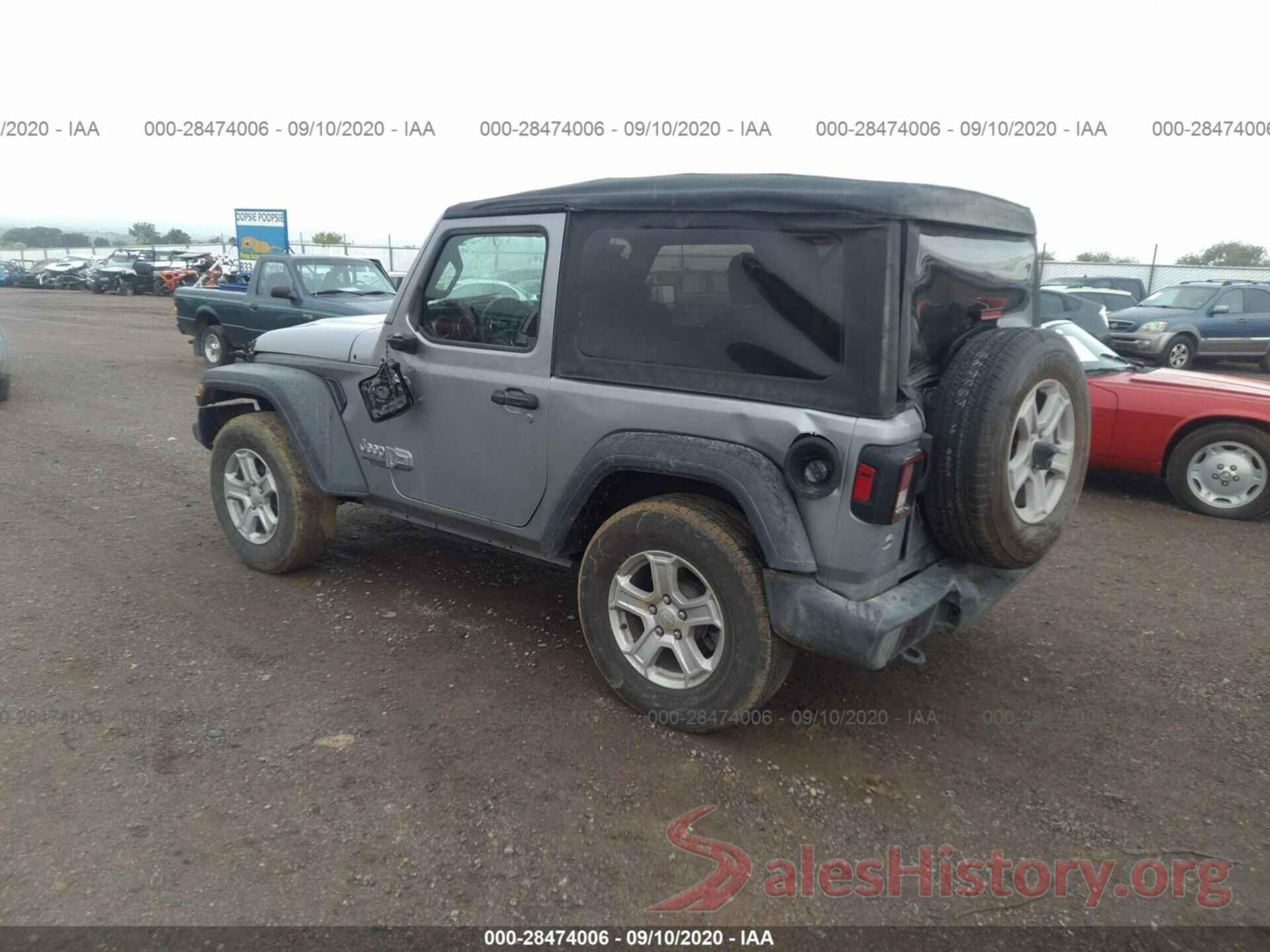 1C4GJXAN8JW294826 2018 JEEP WRANGLER