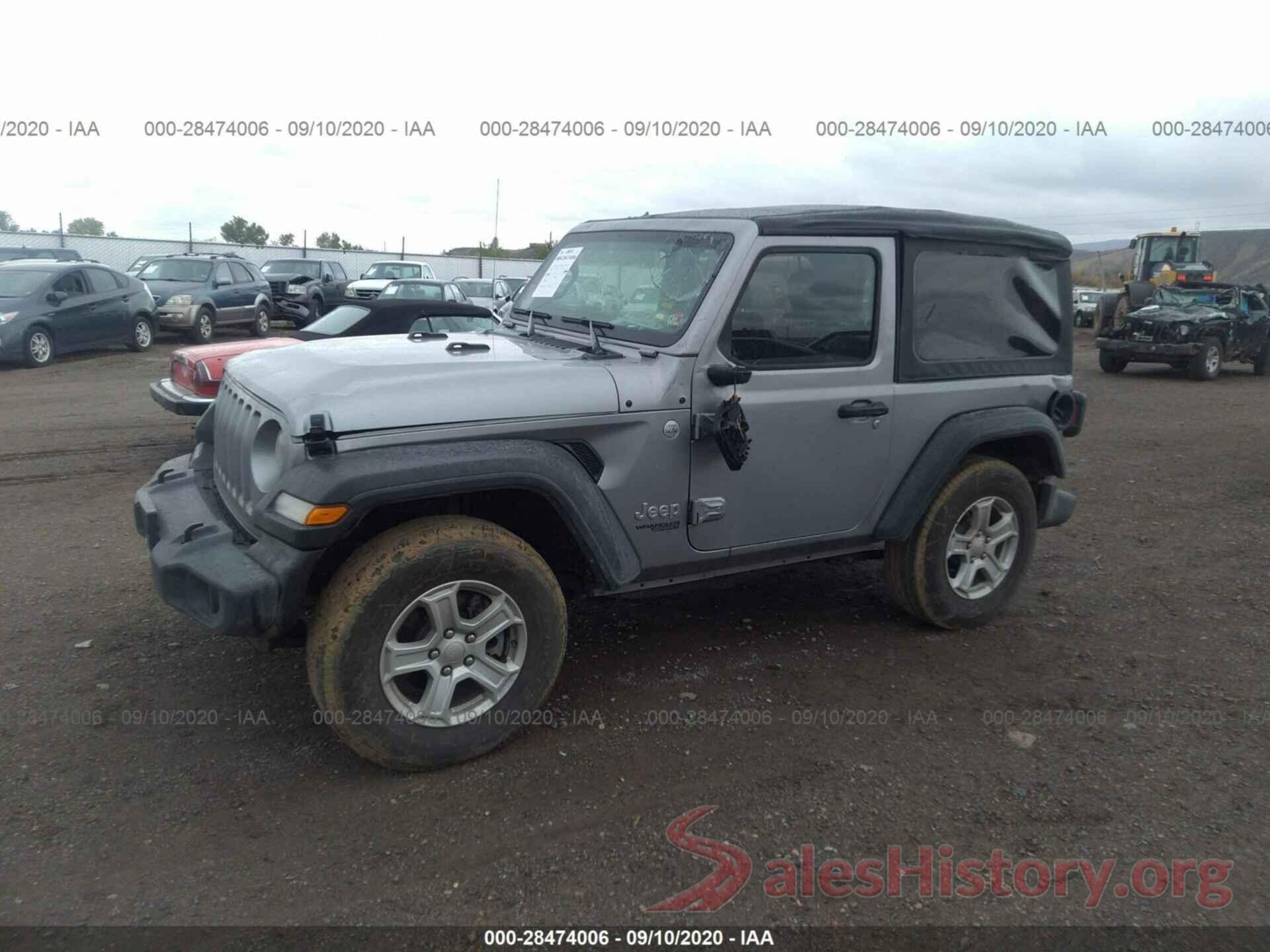 1C4GJXAN8JW294826 2018 JEEP WRANGLER