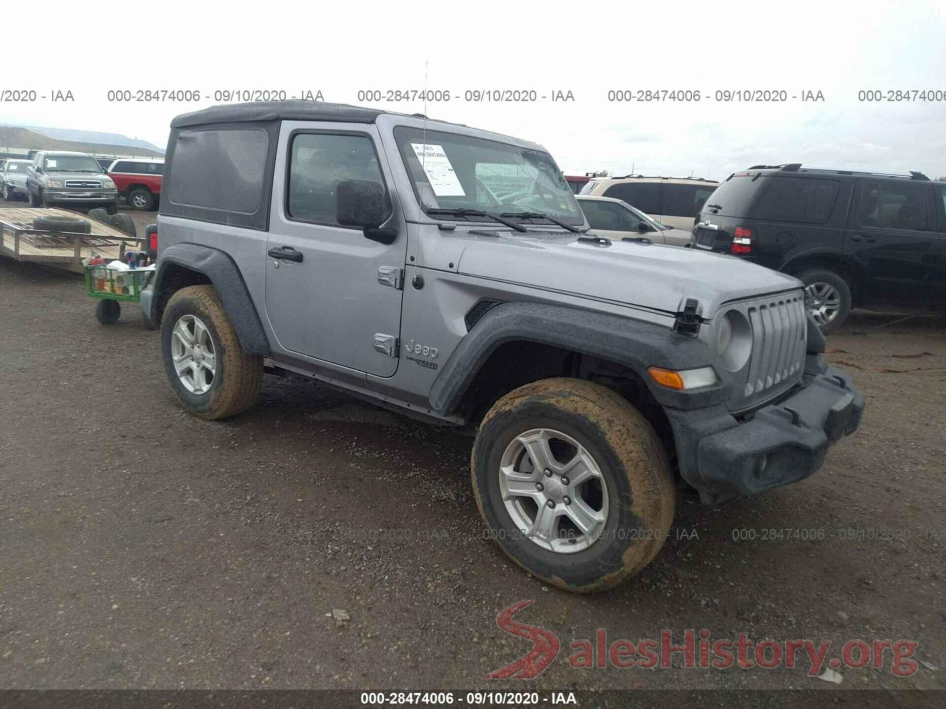 1C4GJXAN8JW294826 2018 JEEP WRANGLER