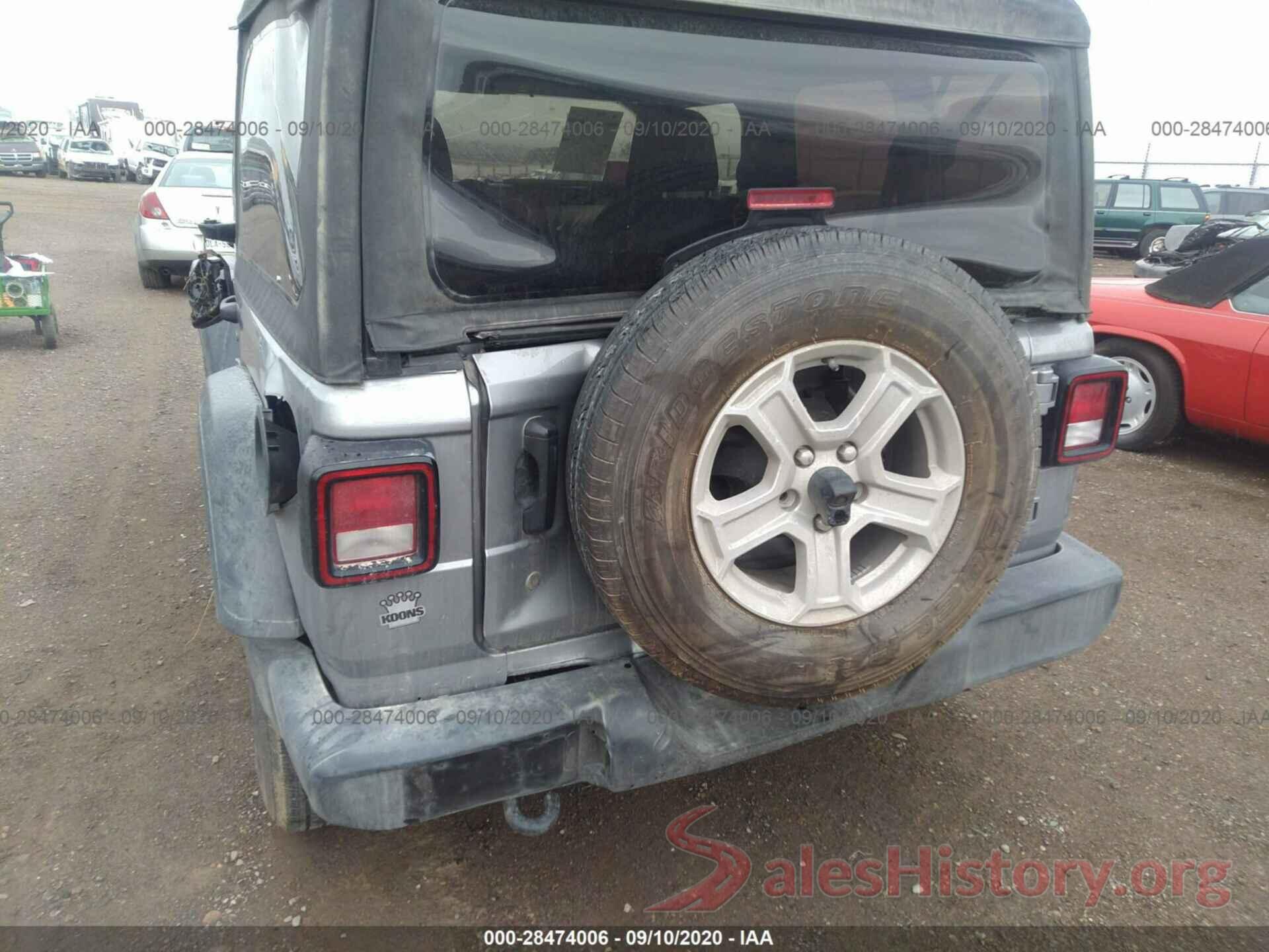 1C4GJXAN8JW294826 2018 JEEP WRANGLER