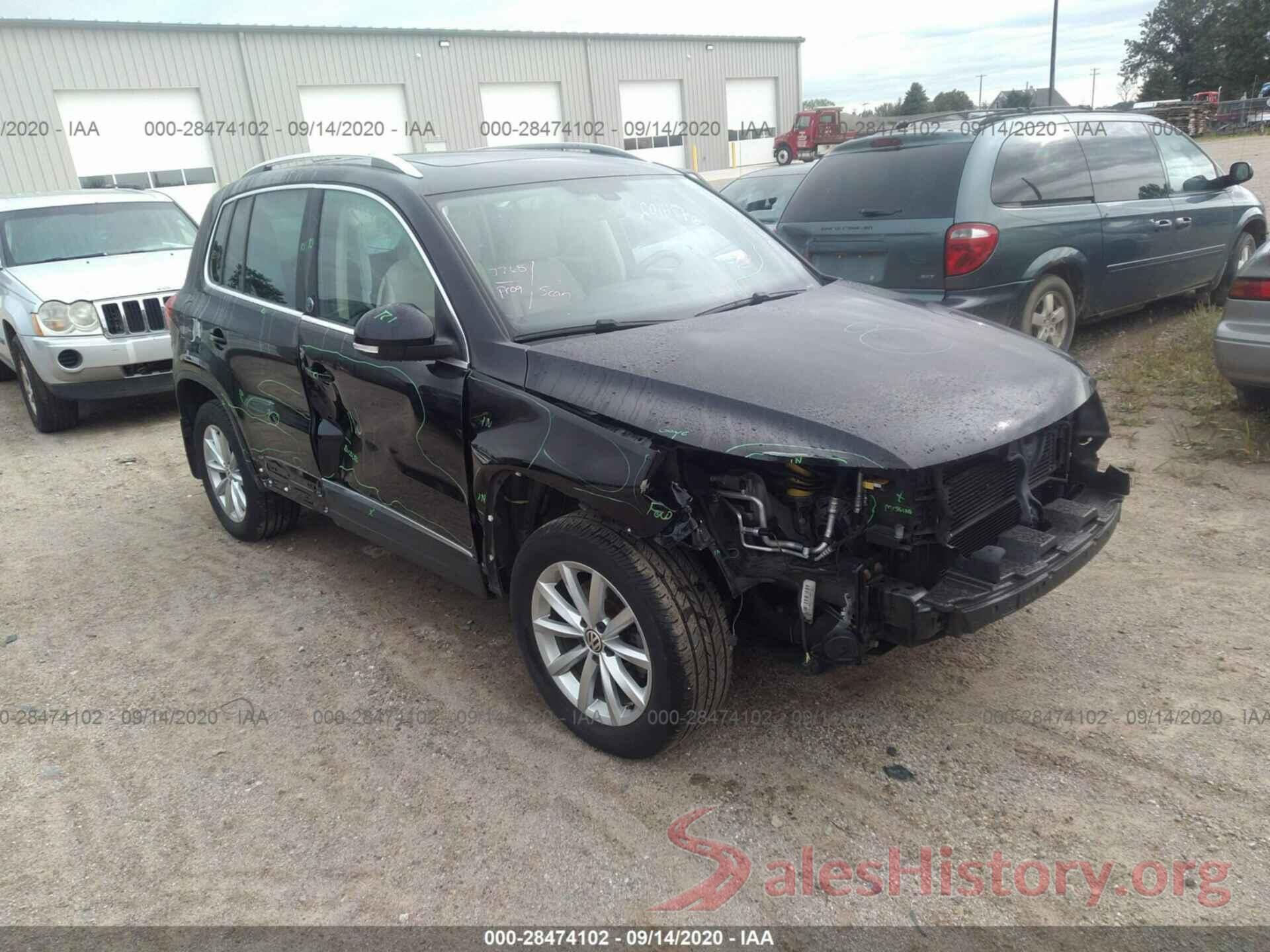 WVGSV7AX6HK020764 2017 VOLKSWAGEN TIGUAN