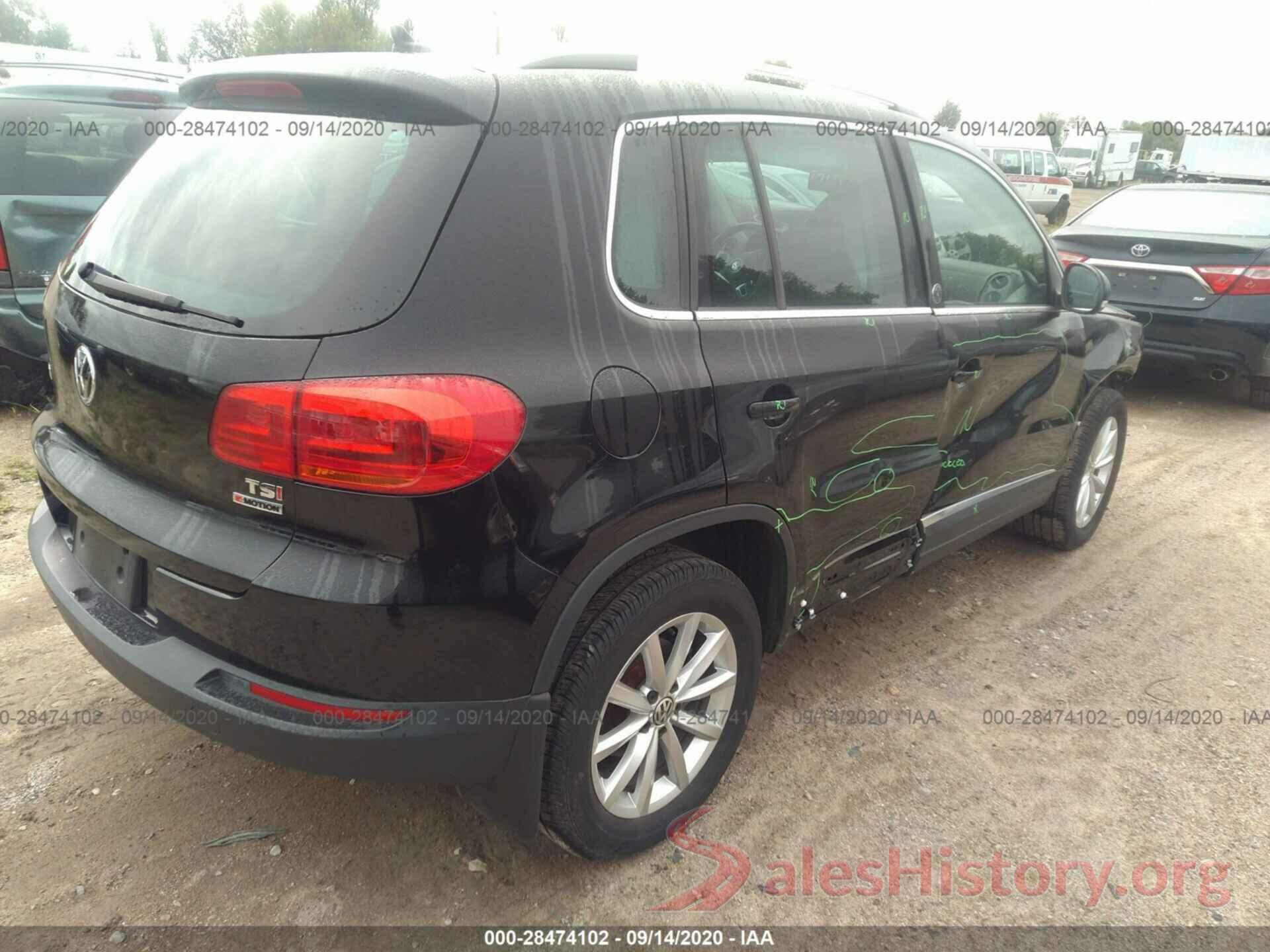 WVGSV7AX6HK020764 2017 VOLKSWAGEN TIGUAN