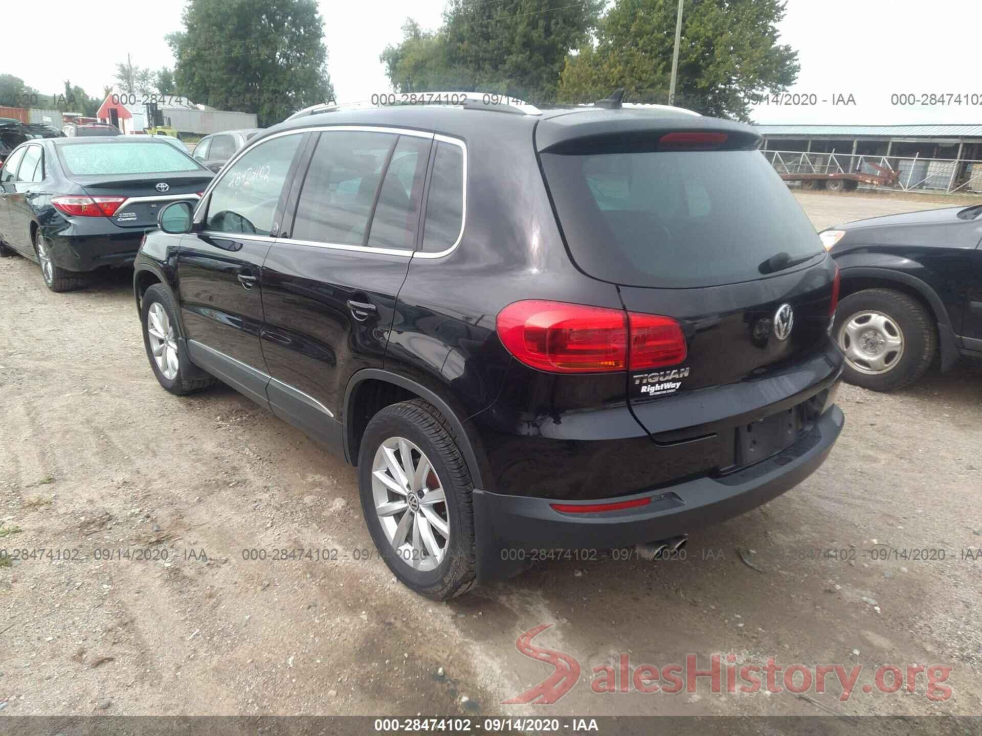 WVGSV7AX6HK020764 2017 VOLKSWAGEN TIGUAN