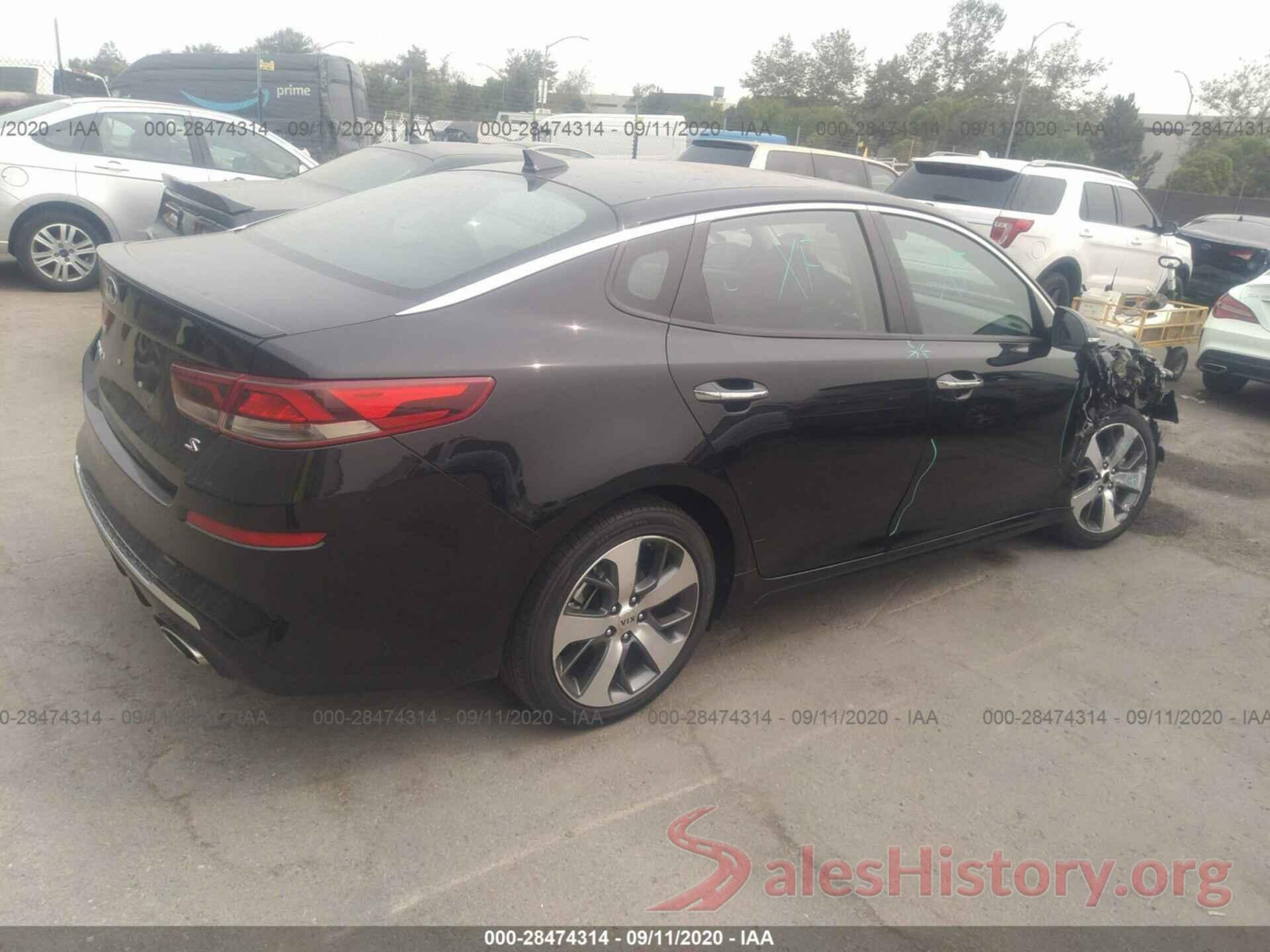 5XXGT4L36LG417032 2020 KIA OPTIMA