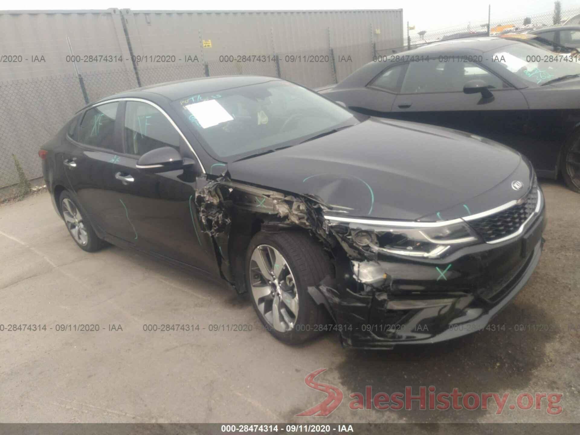 5XXGT4L36LG417032 2020 KIA OPTIMA