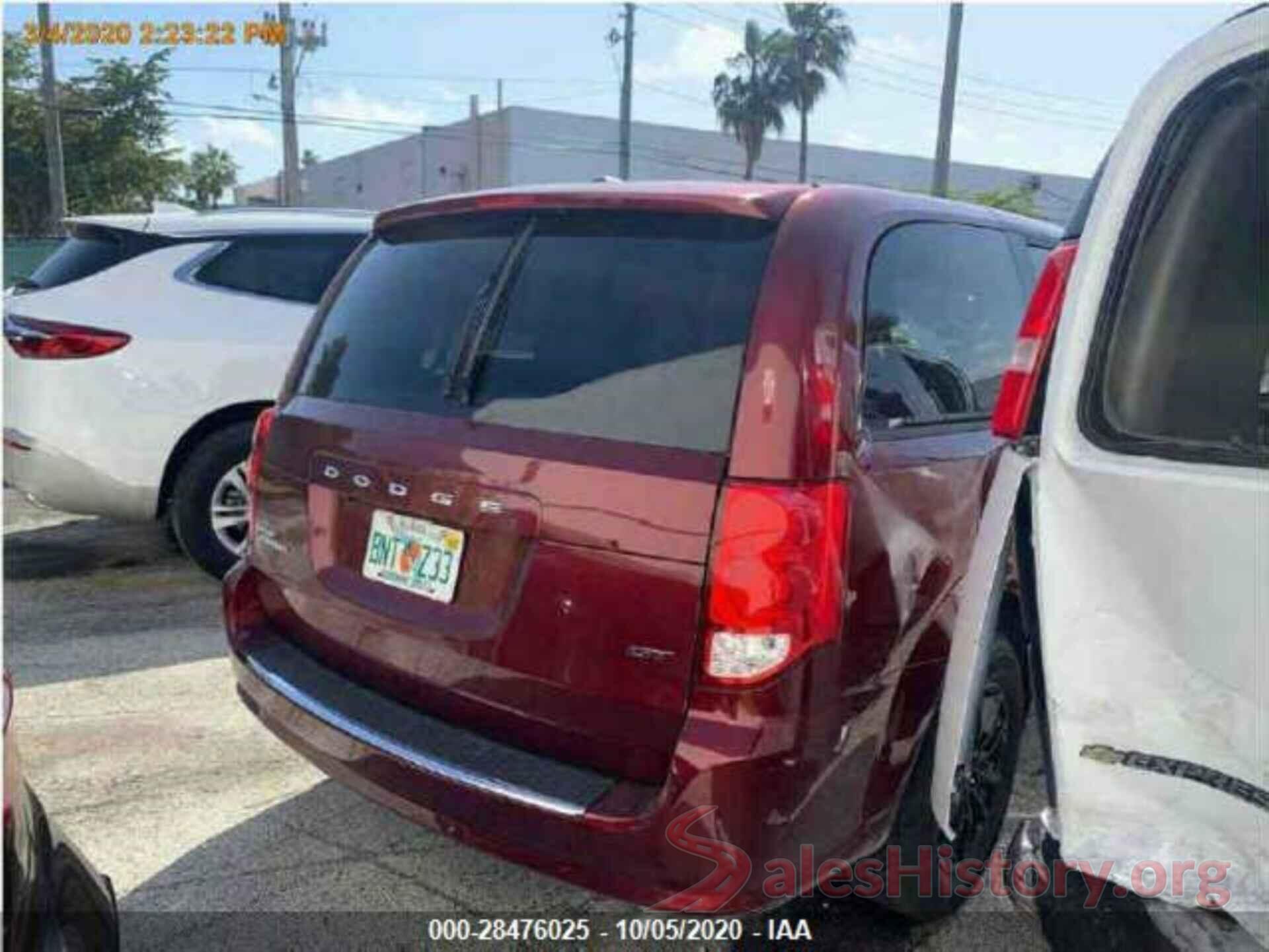 2C4RDGEG7LR159781 2020 DODGE GRAND CARAVAN