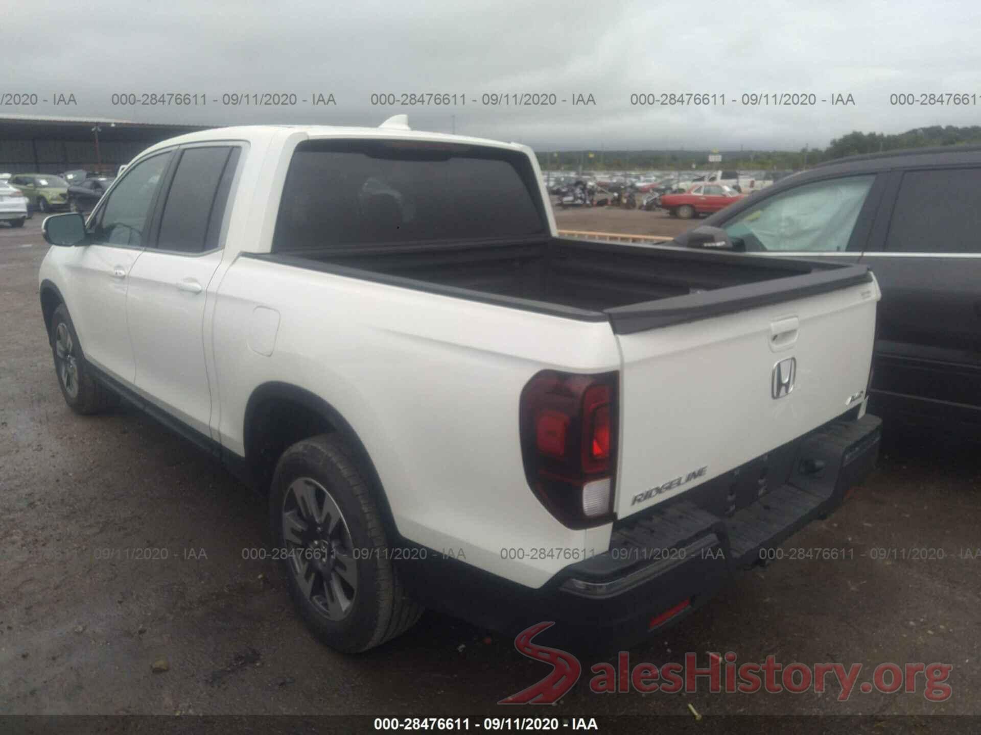 5FPYK3F54HB014781 2017 HONDA RIDGELINE