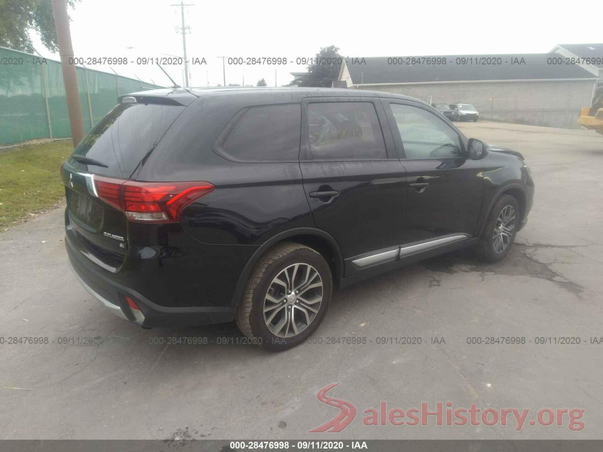 JA4AZ3A30GZ023847 2016 MITSUBISHI OUTLANDER