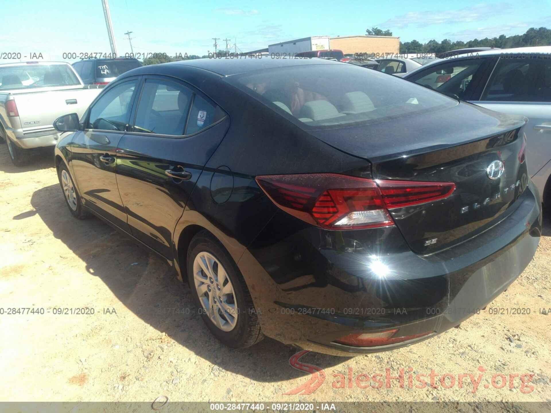 KMHD74LF5KU779391 2019 HYUNDAI ELANTRA