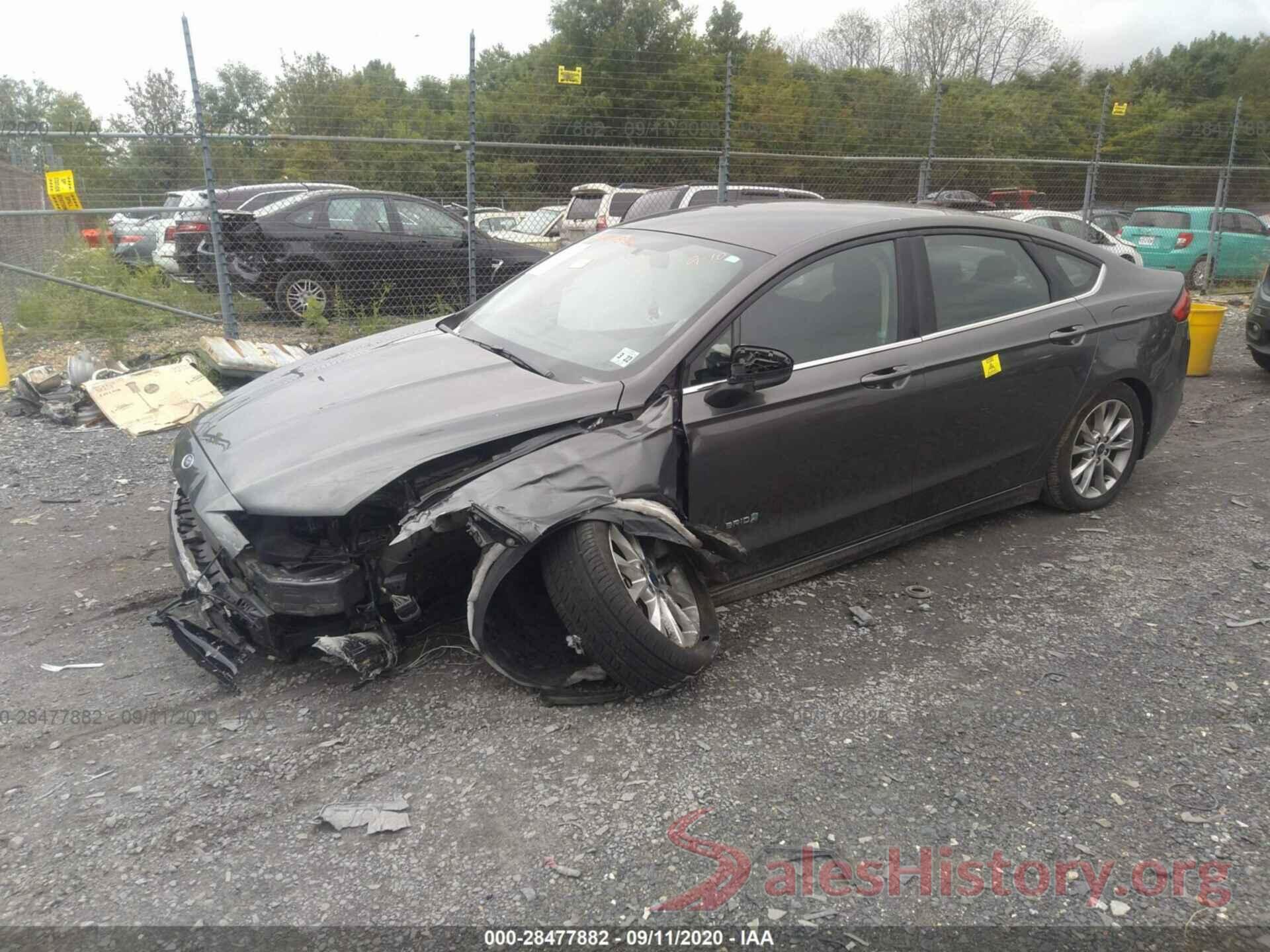 3FA6P0LU6HR287723 2017 FORD FUSION