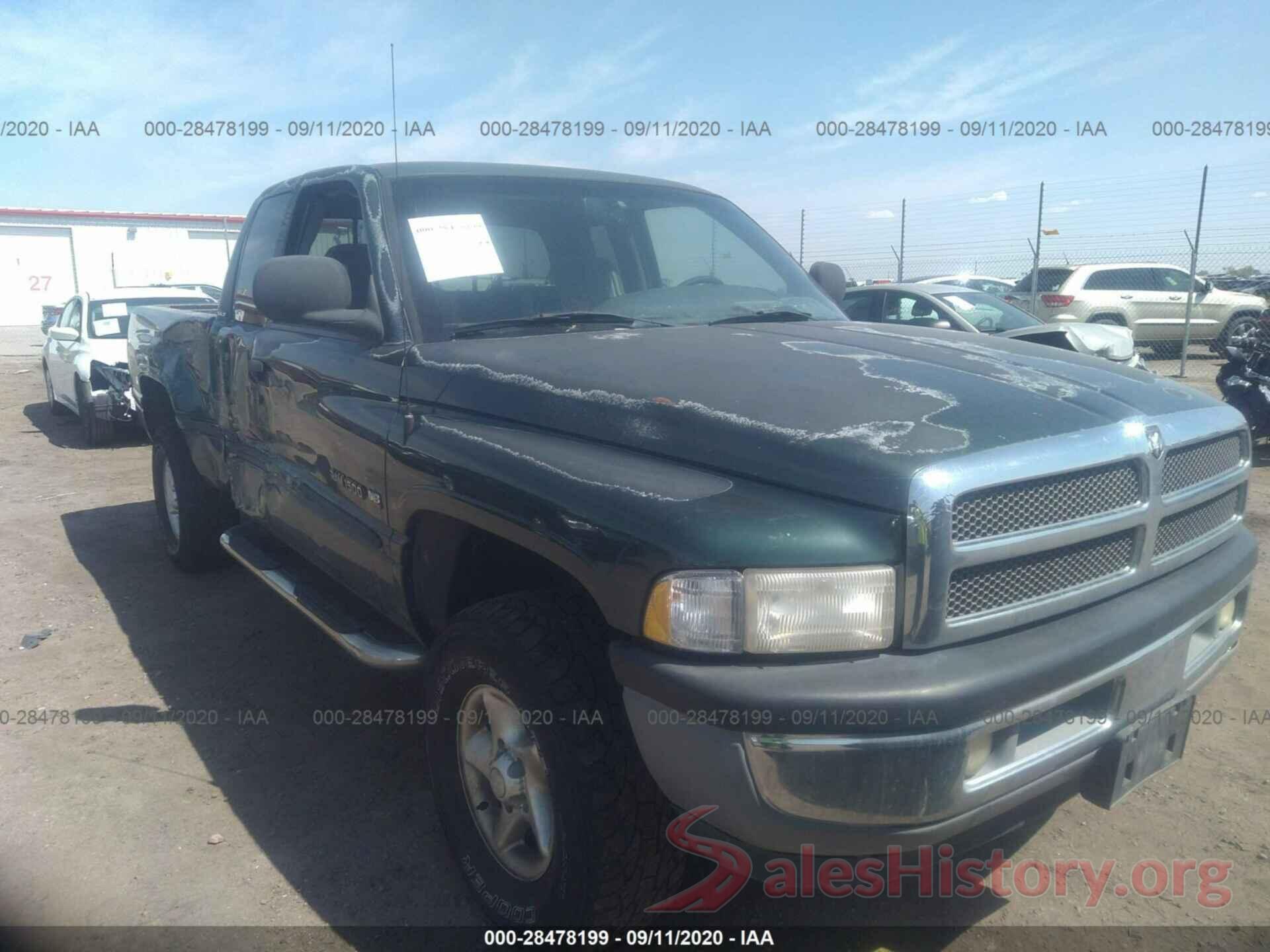 4T1BF1FK2HU623173 1999 DODGE RAM 1500