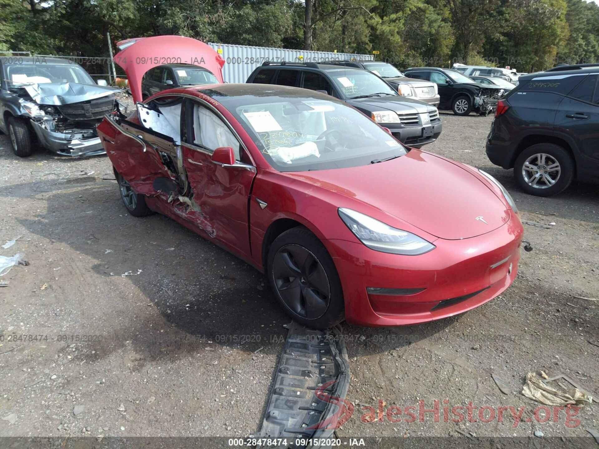 5YJ3E1EB9KF437109 2019 TESLA MODEL 3