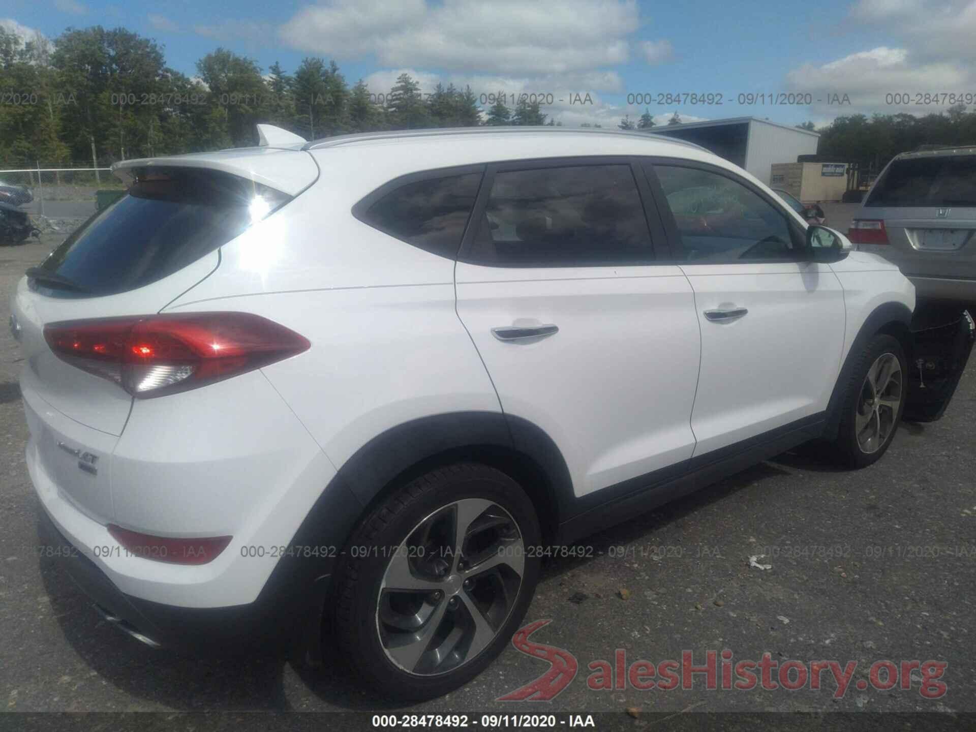 KM8J3CA22GU052435 2016 HYUNDAI TUCSON