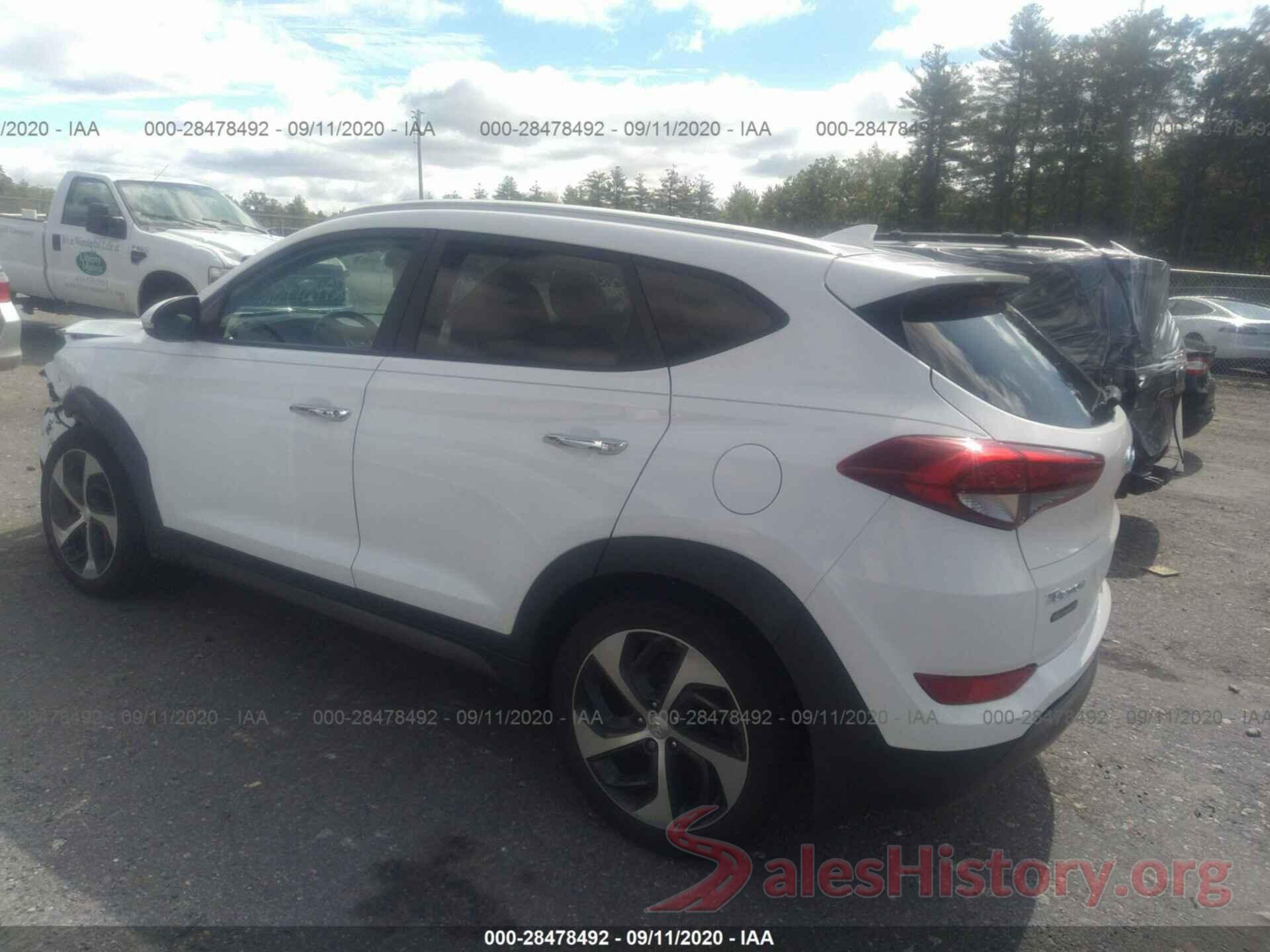 KM8J3CA22GU052435 2016 HYUNDAI TUCSON