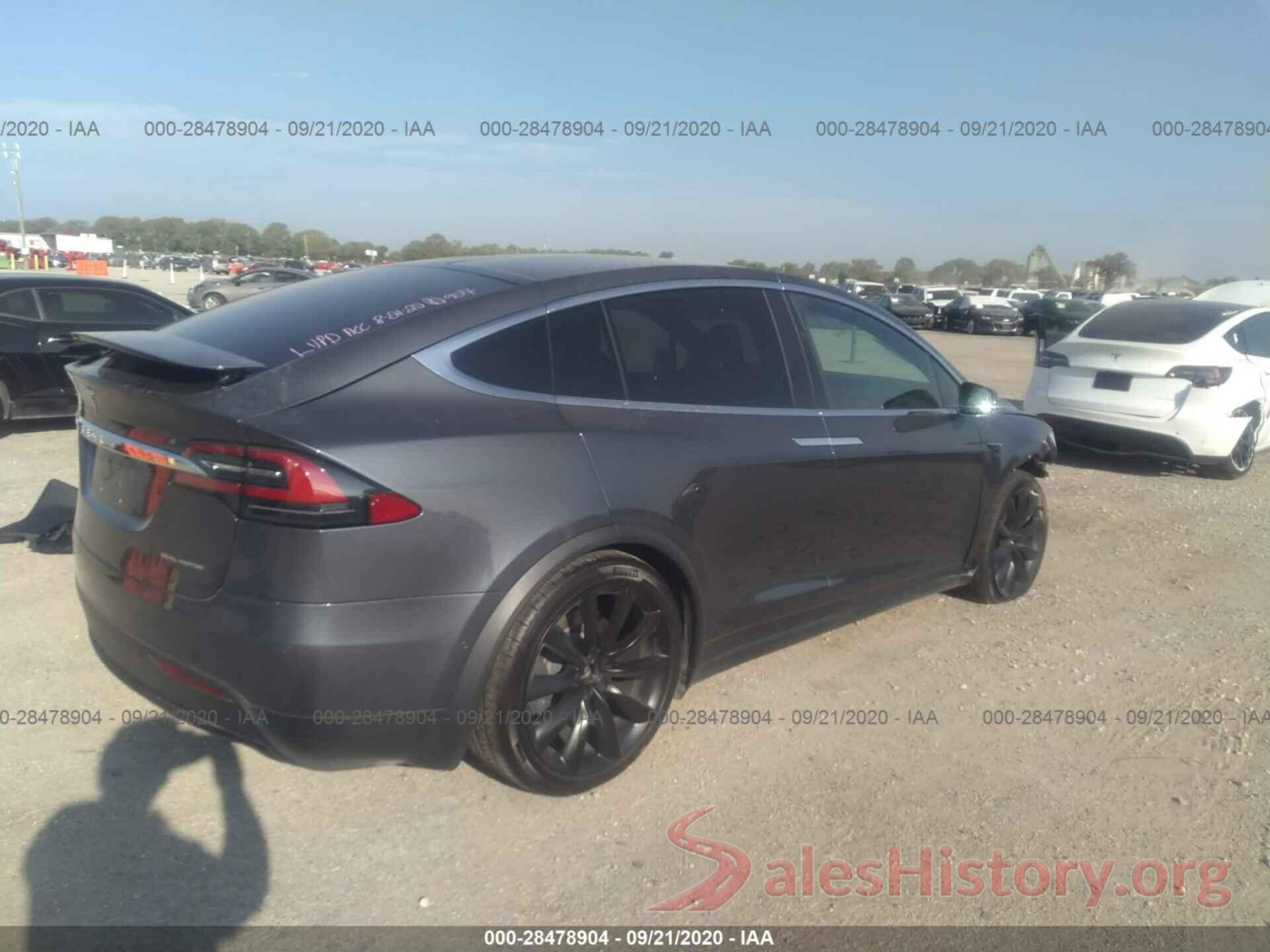 5YJXCBE24KF192829 2019 TESLA MODEL X