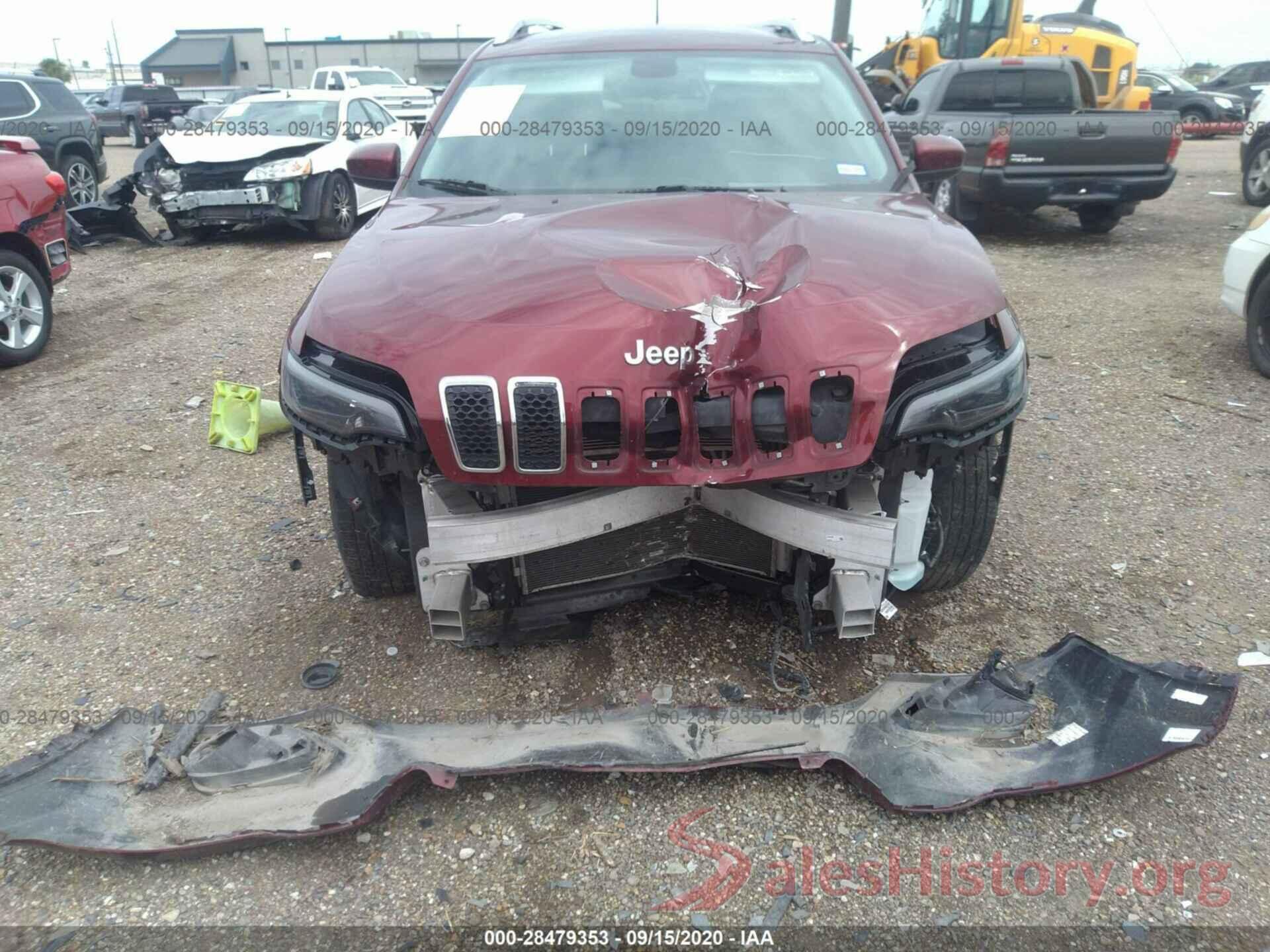 1C4PJLLB9KD176681 2019 JEEP CHEROKEE