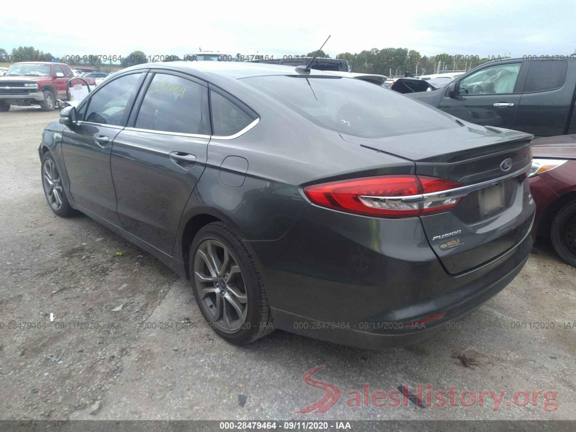 3FA6P0HD4HR329170 2017 FORD FUSION