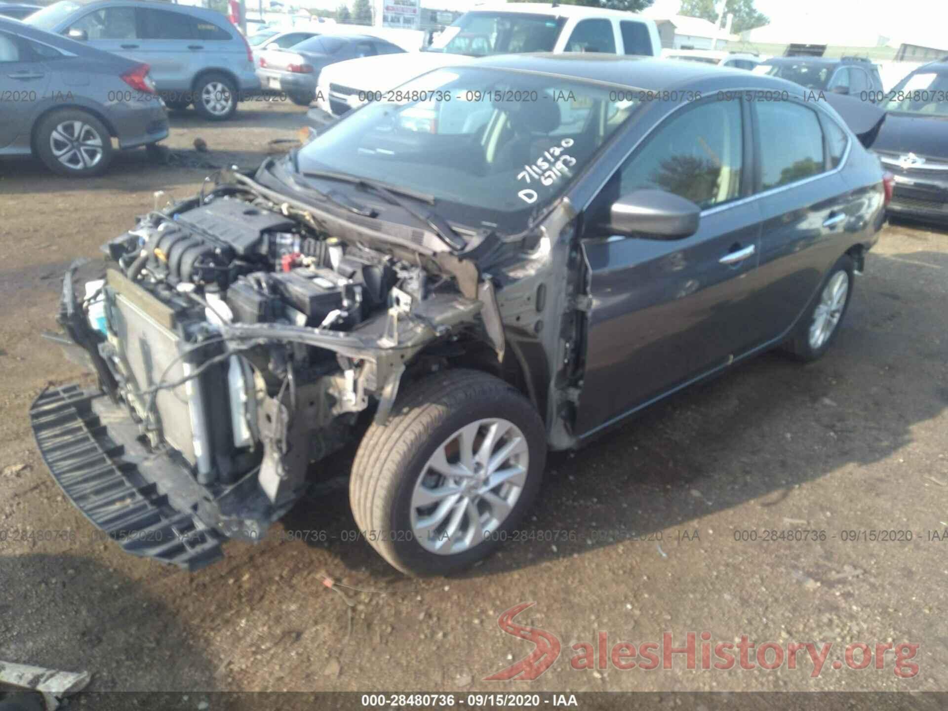 3N1AB7AP6JL615808 2018 NISSAN SENTRA