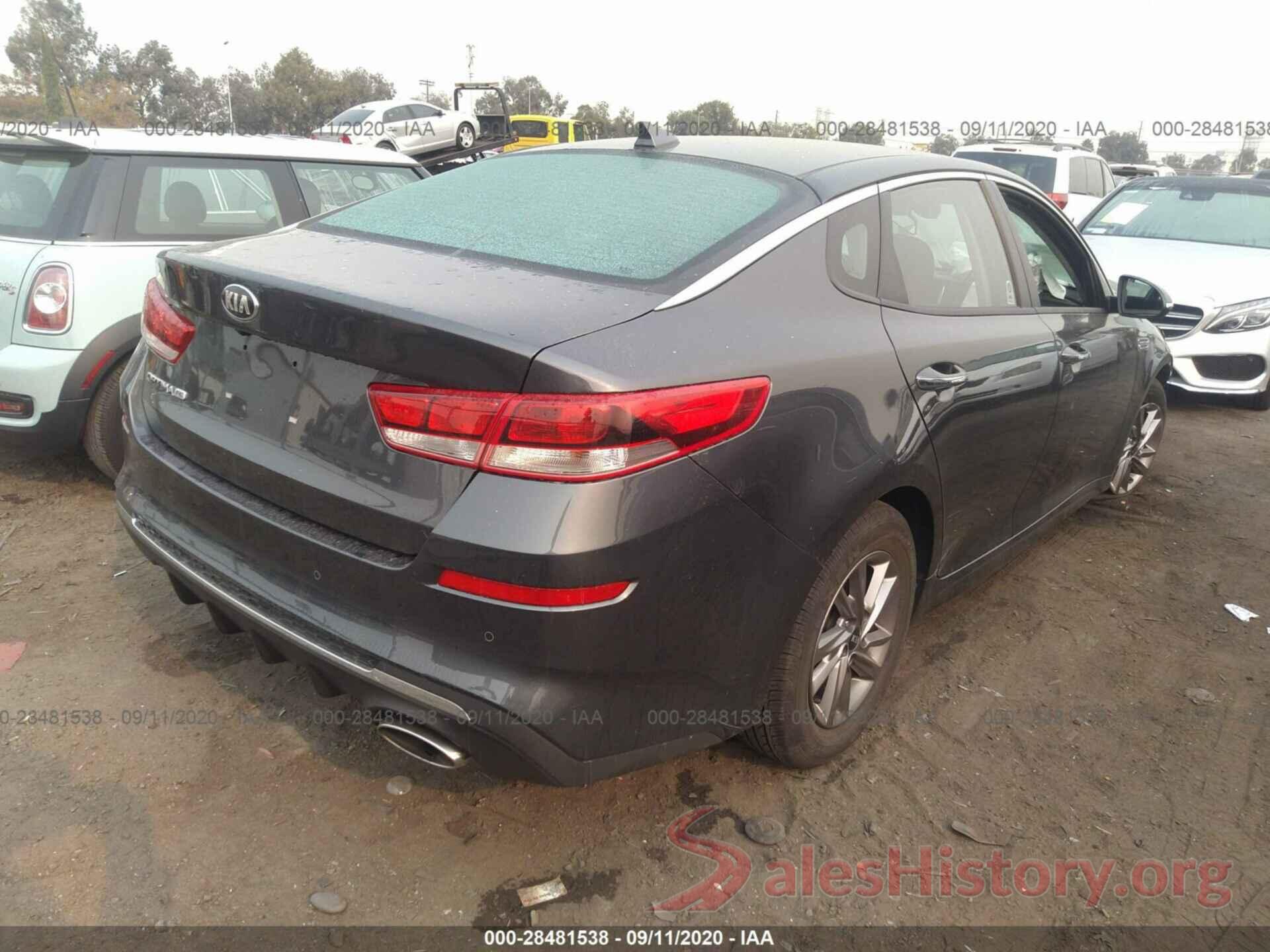 5XXGT4L33LG437741 2020 KIA OPTIMA