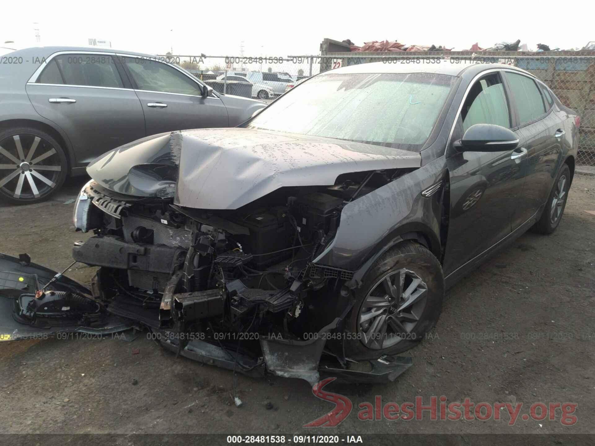 5XXGT4L33LG437741 2020 KIA OPTIMA