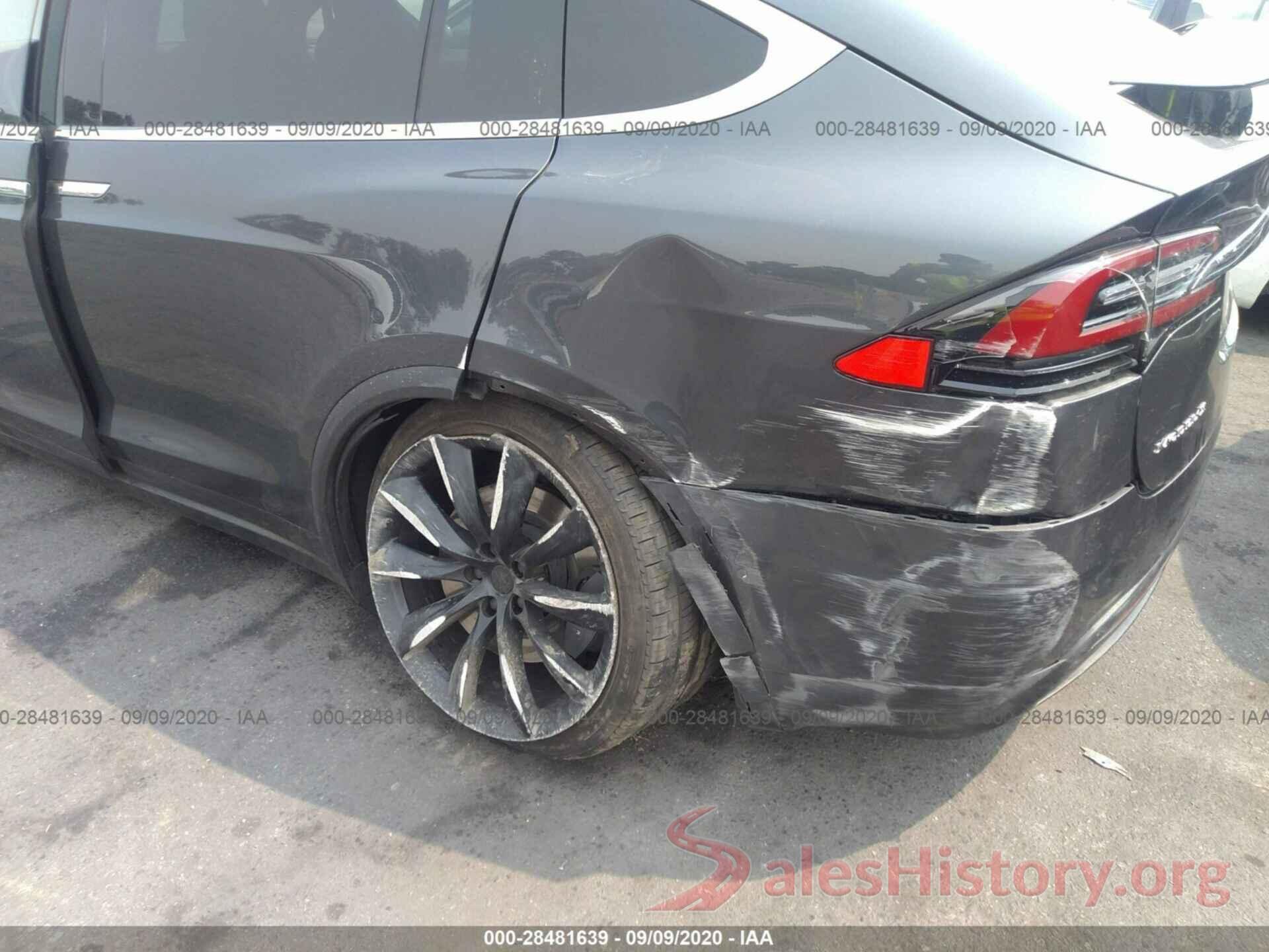 5YJXCAE23JF123641 2018 TESLA MODEL X