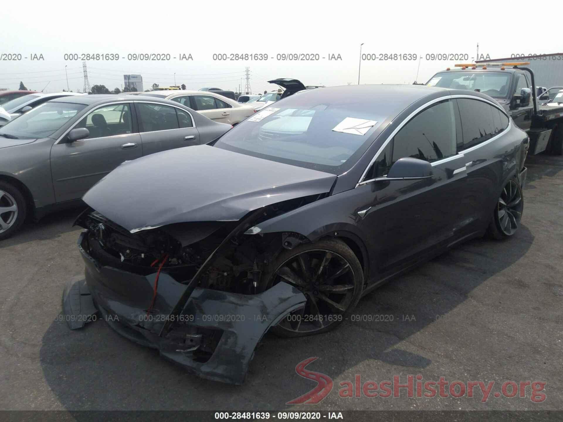 5YJXCAE23JF123641 2018 TESLA MODEL X