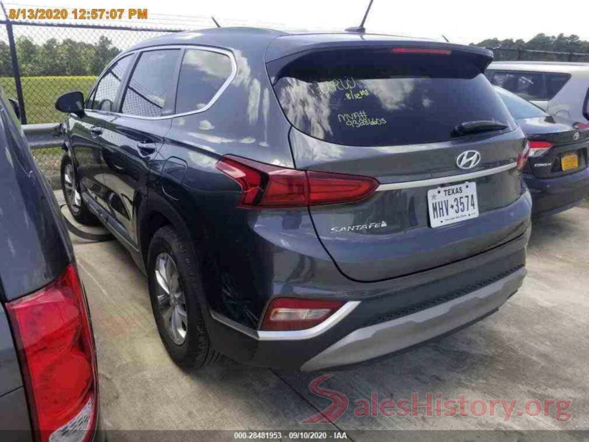 5NMS23AD0LH170577 2020 HYUNDAI SANTA FE