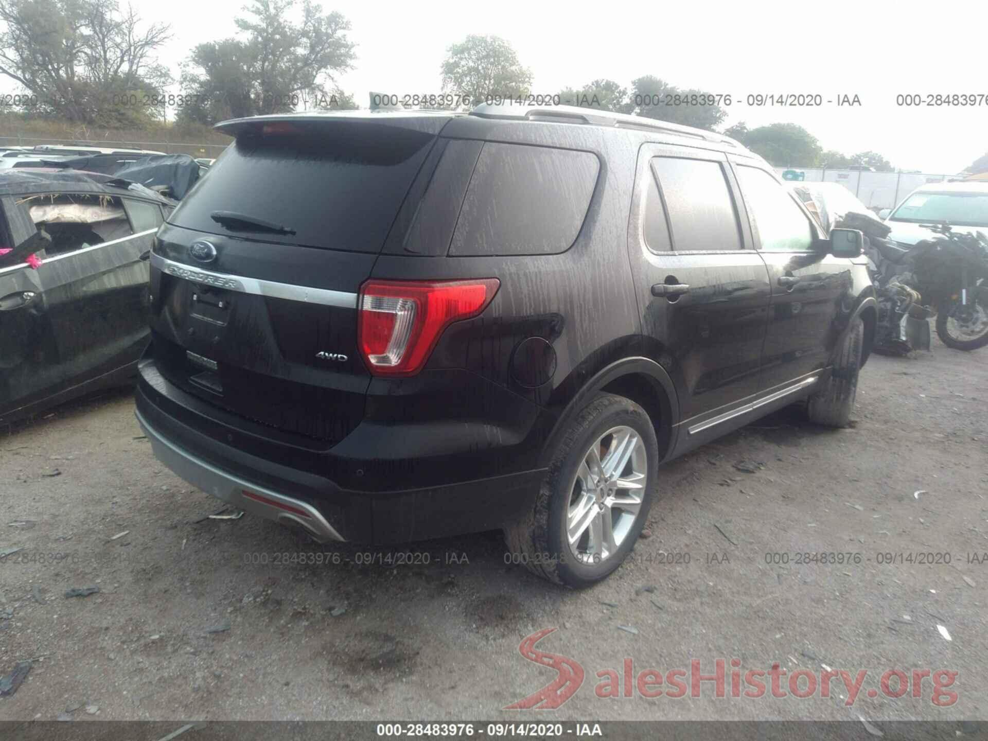 1FM5K8D82HGA93438 2017 FORD EXPLORER